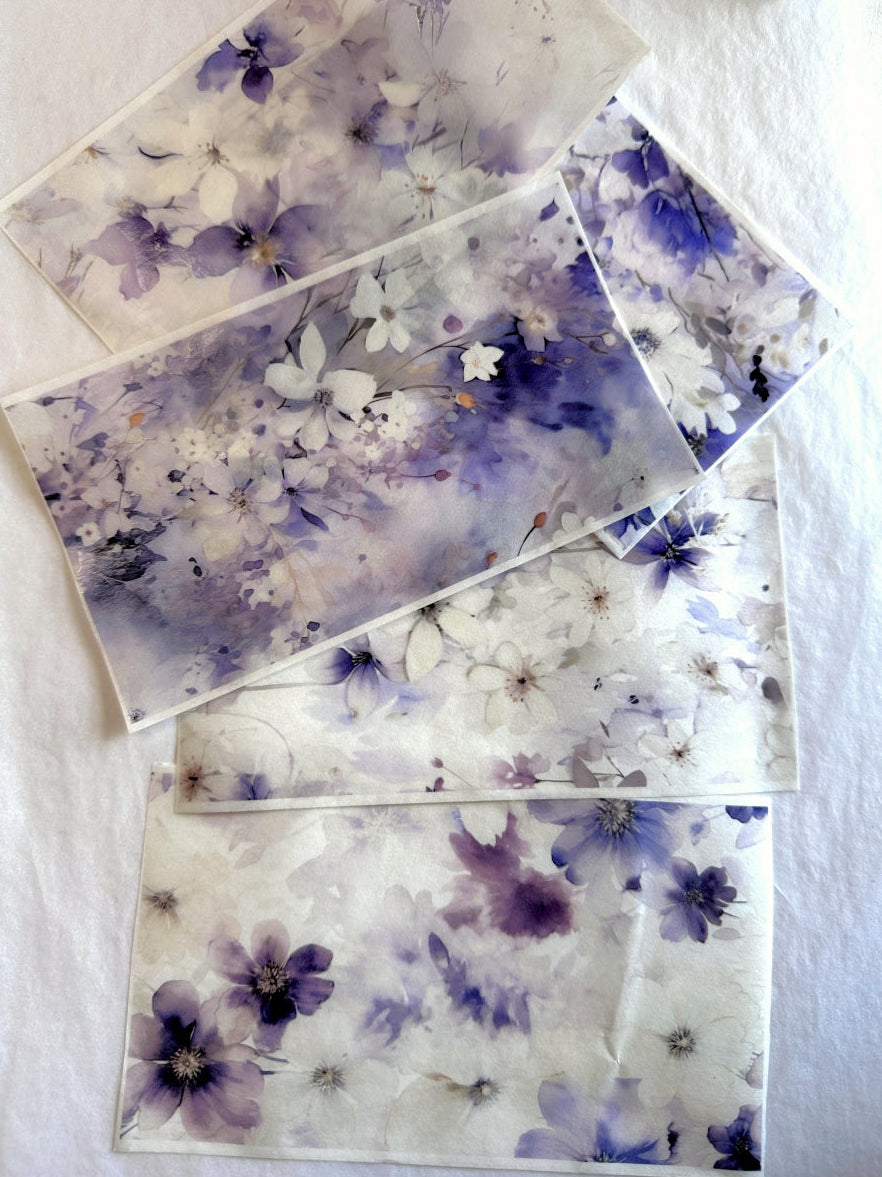 Orange Too X Studio - Smoky Purple washi tape (9 cm x 200 cm) SAMPLES