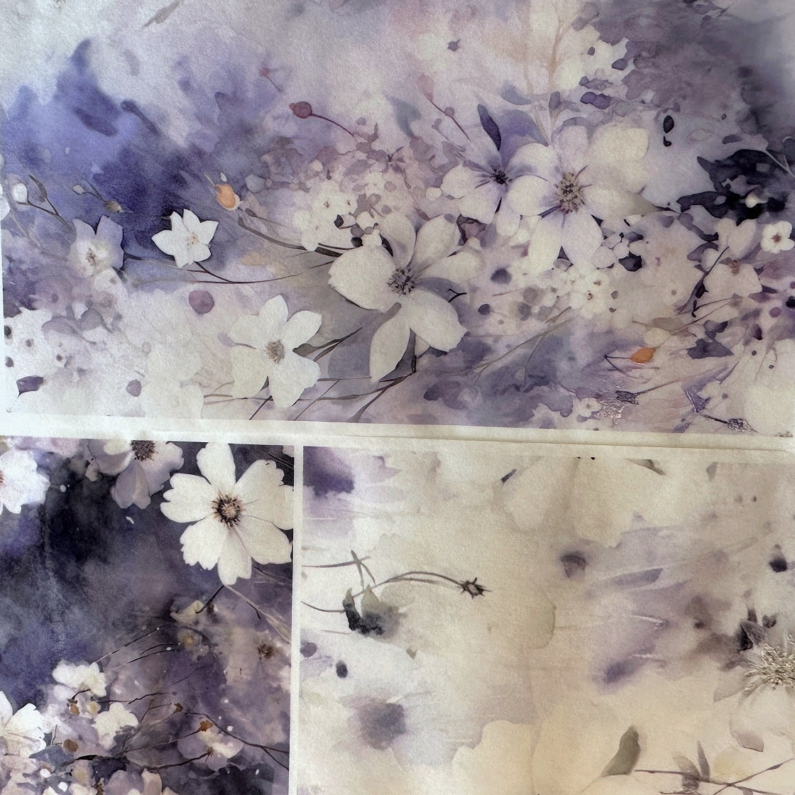 Orange Too X Studio - Smoky Purple washi tape (9 cm x 200 cm) SAMPLES