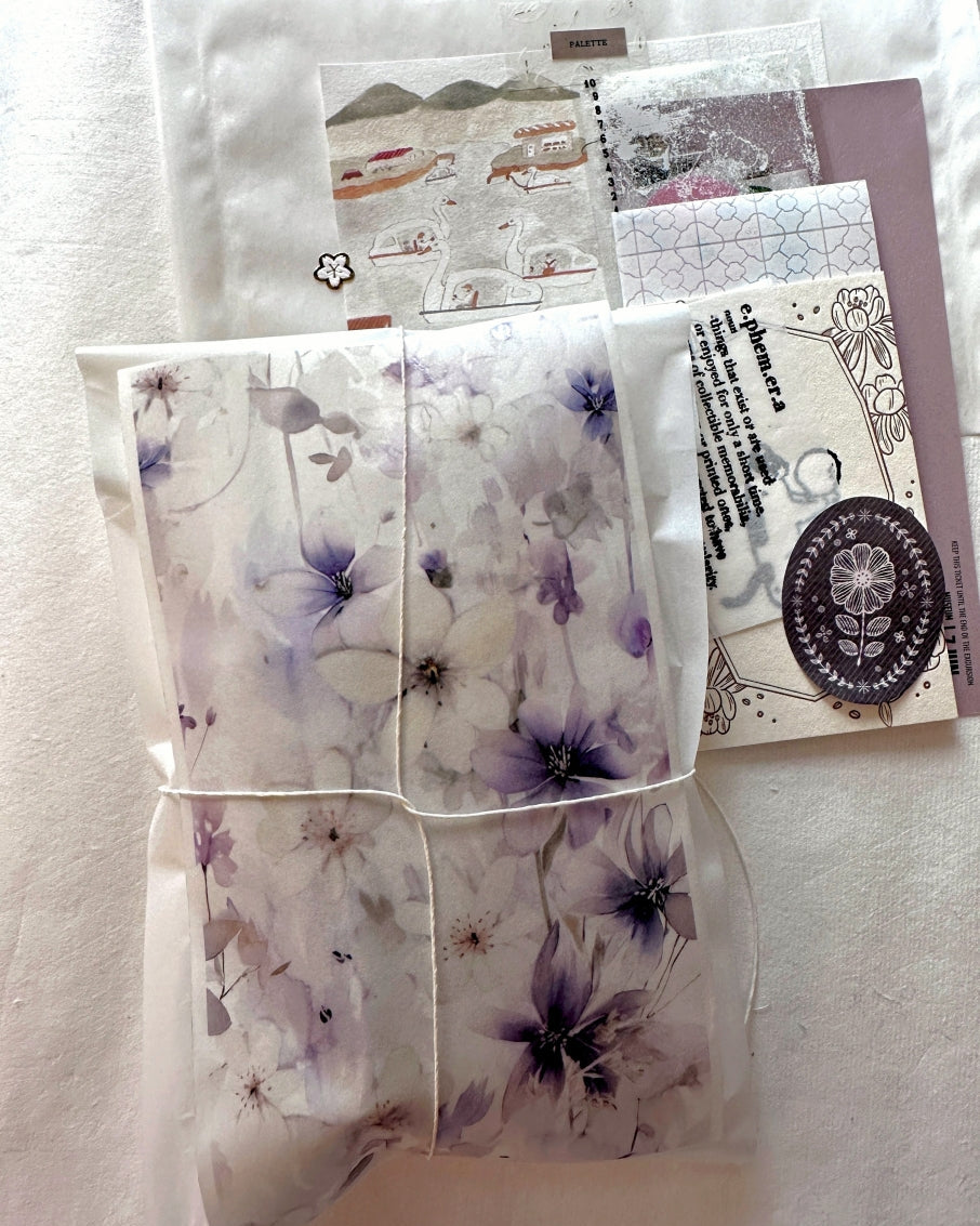 Orange Too X Studio - Smoky Purple washi tape (9 cm x 200 cm) SAMPLES