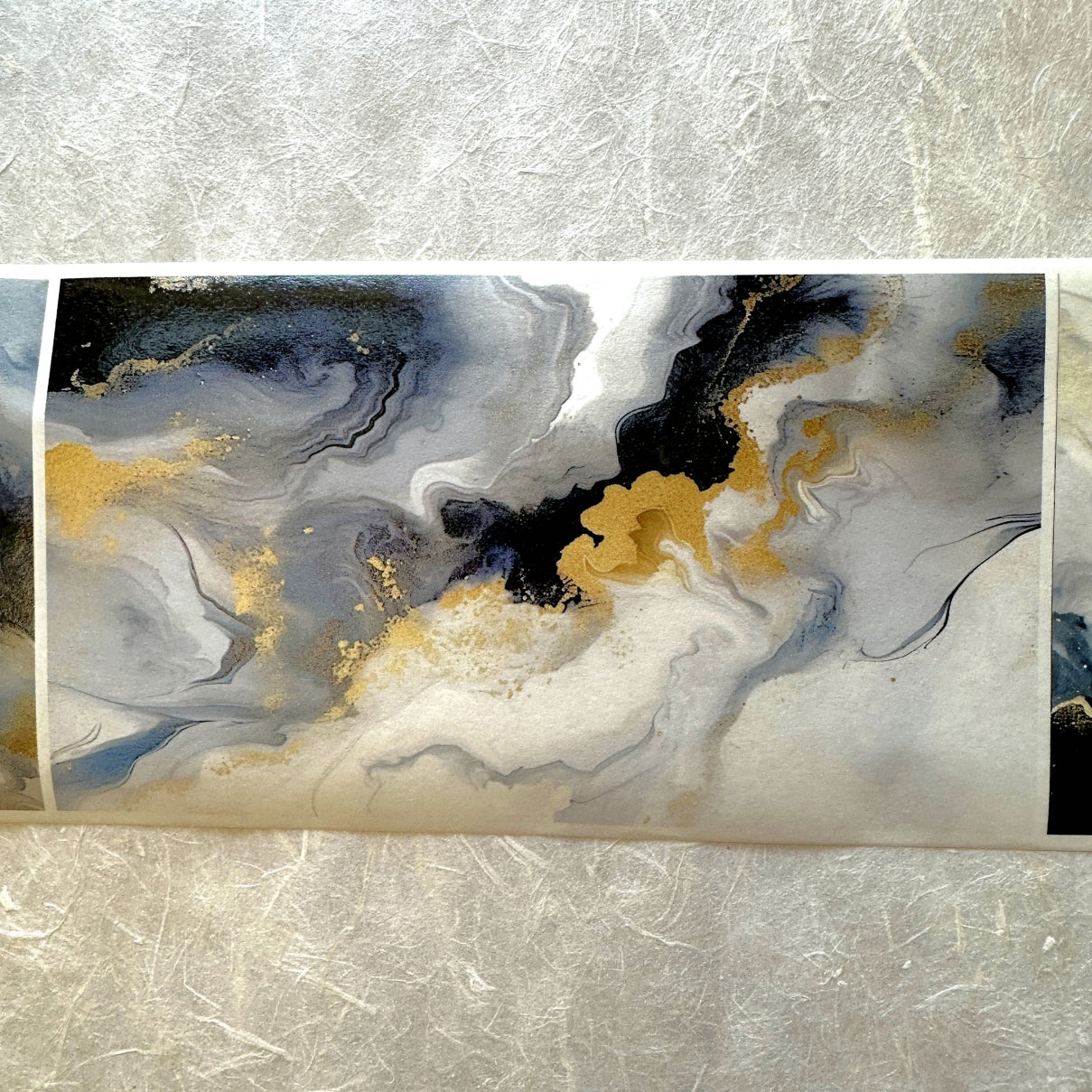 Orange Too X Studio - Blue Like Quicksand washi tape (9 cm x 200 cm) SAMPLES