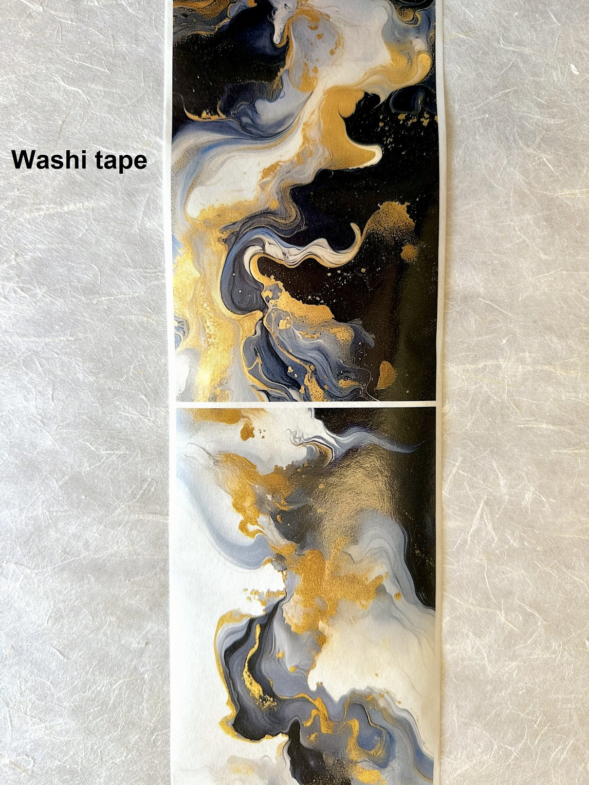 Orange Too X Studio - Blue Like Quicksand PET & washi tapes (9 cm x 200 cm) SAMPLES
