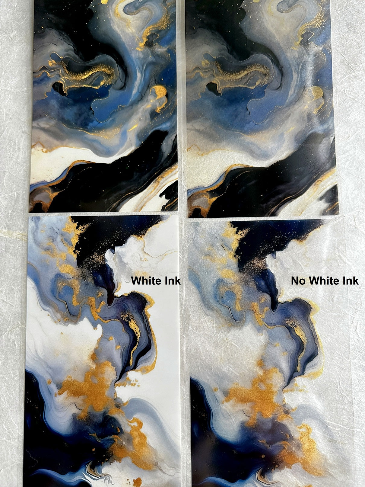 Orange Too X Studio - Blue Like Quicksand PET & washi tapes (9 cm x 200 cm) SAMPLES
