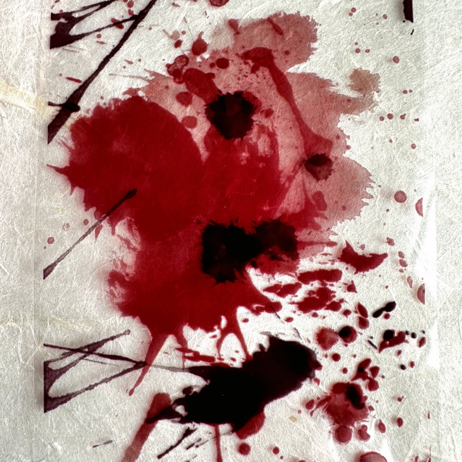Orange Too X Studio - Bloodstains PET tape (9 x 200 cm) SAMPLES
