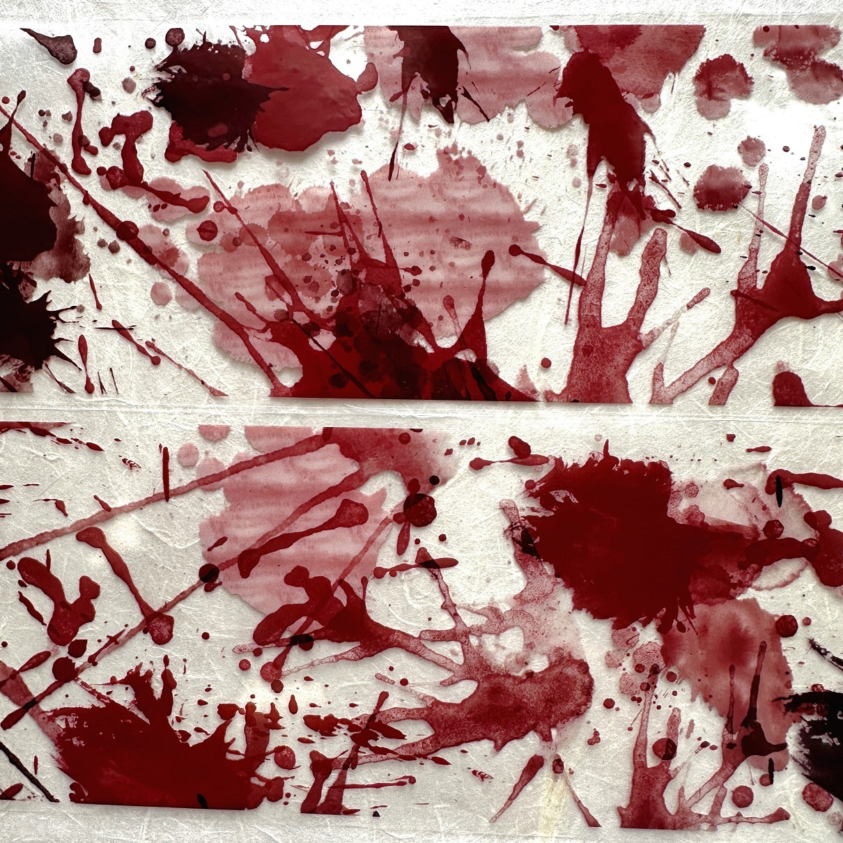 Orange Too X Studio - Bloodstains PET tape (9 x 200 cm) SAMPLES