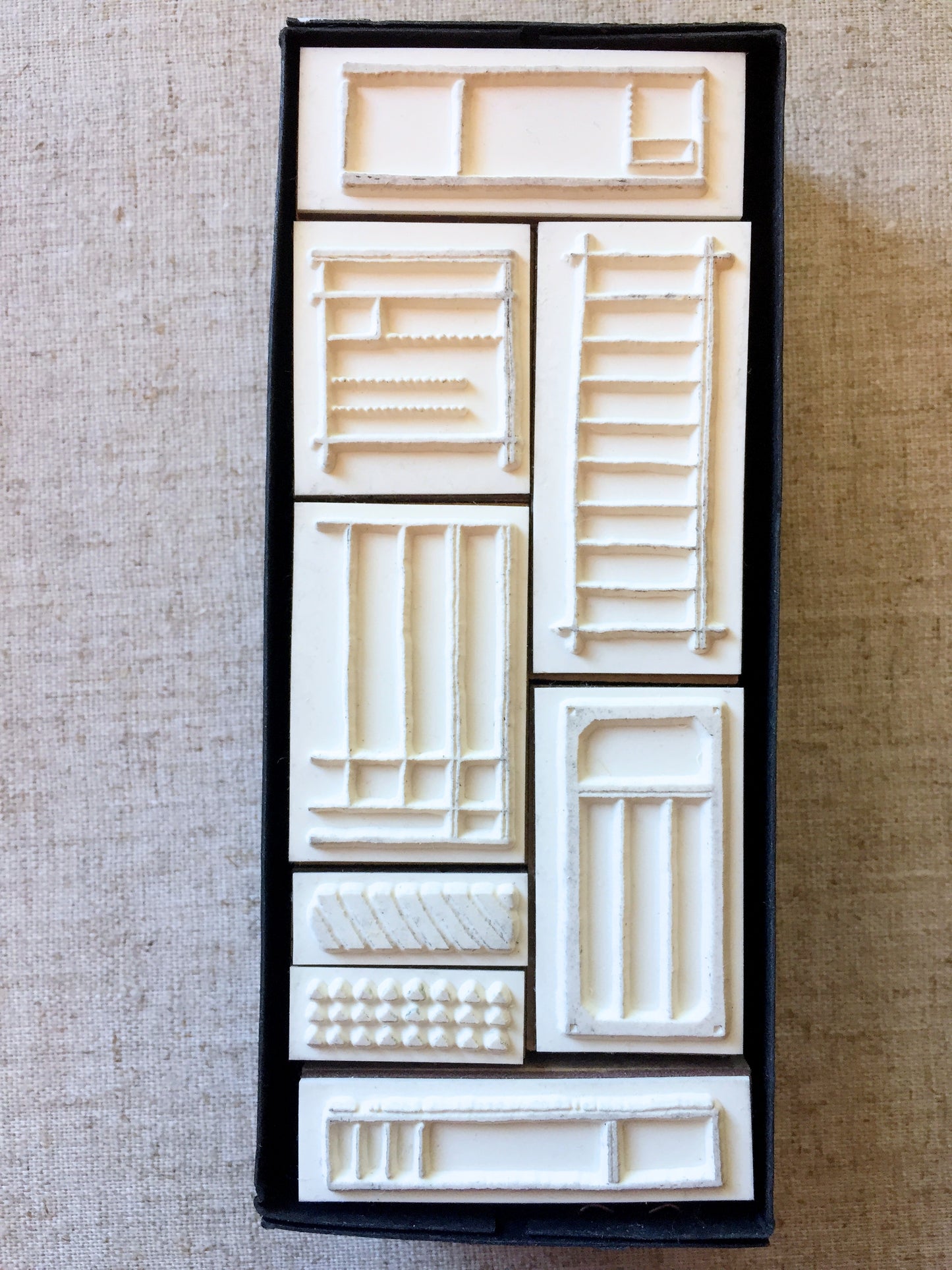 OURS - Form Labels rubber stamp set [Pre-loved]