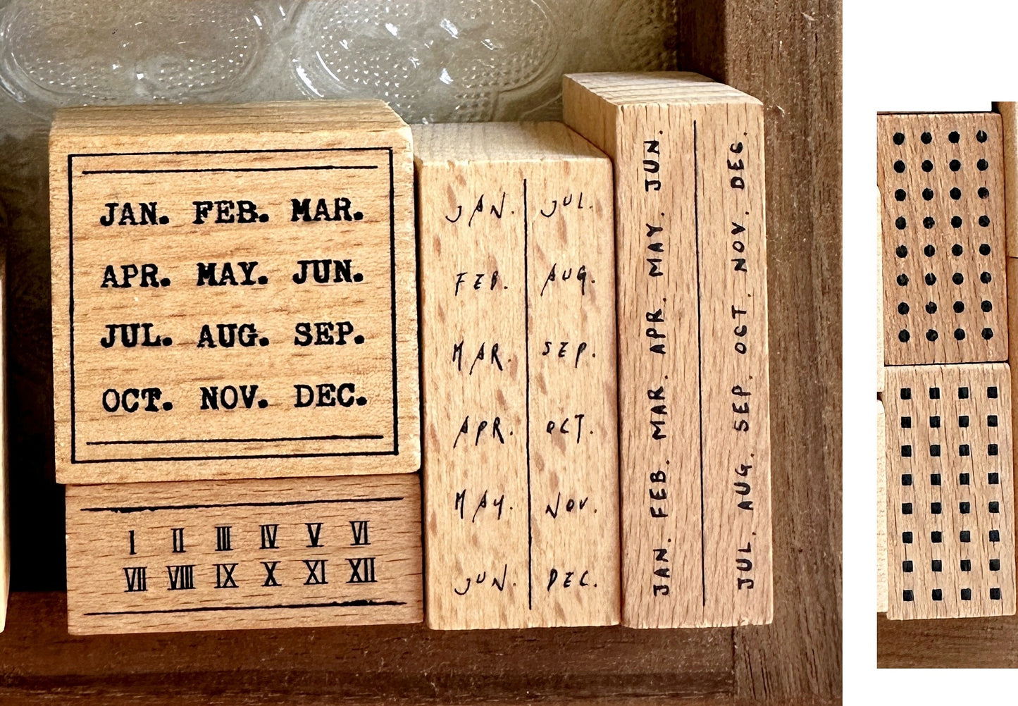 Lin Chia Ning - assorted rubber stamps [Pre-Loved]
