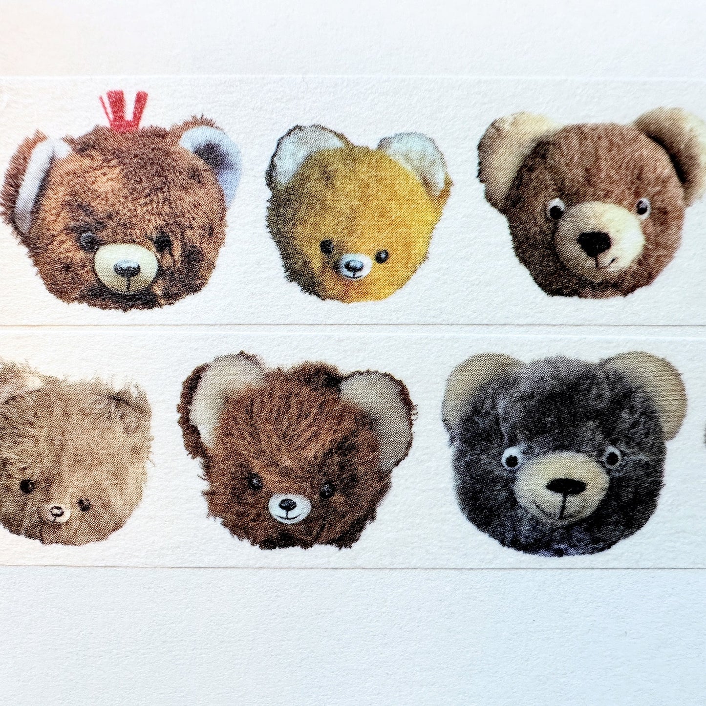 Osoblanco - My Cousin DDR Alles & Gesicht Japanese washi tape SAMPLES
