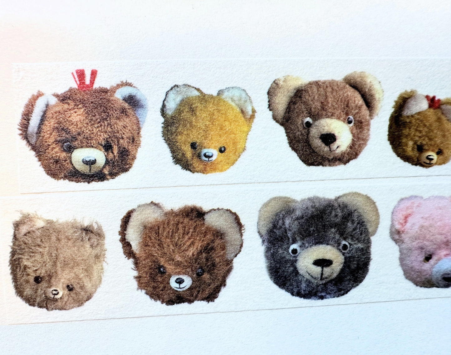 Osoblanco - My Cousin DDR Alles & Gesicht Japanese washi tape SAMPLES