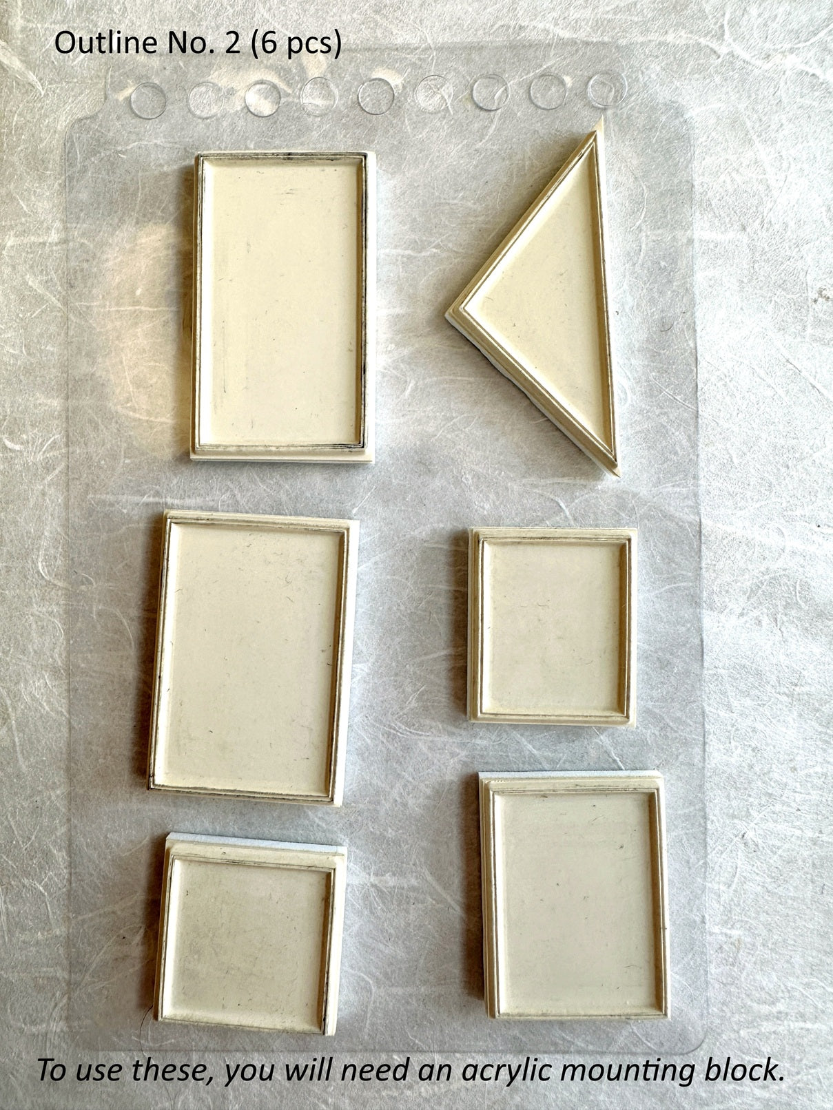 Lin Chia Ning - assorted rubber stamps [Pre-Loved]