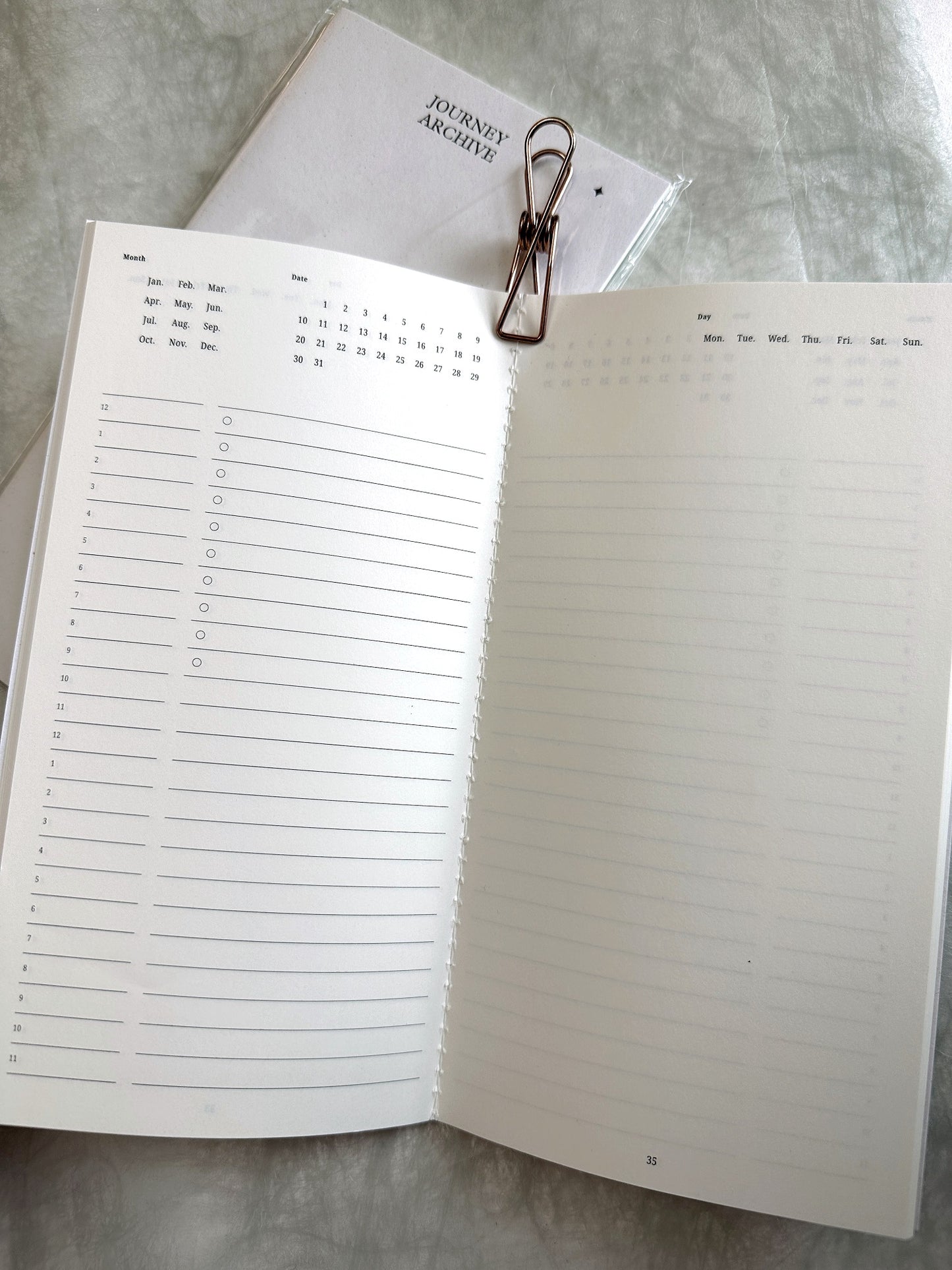 Day and Moment - Journey Archive Planner