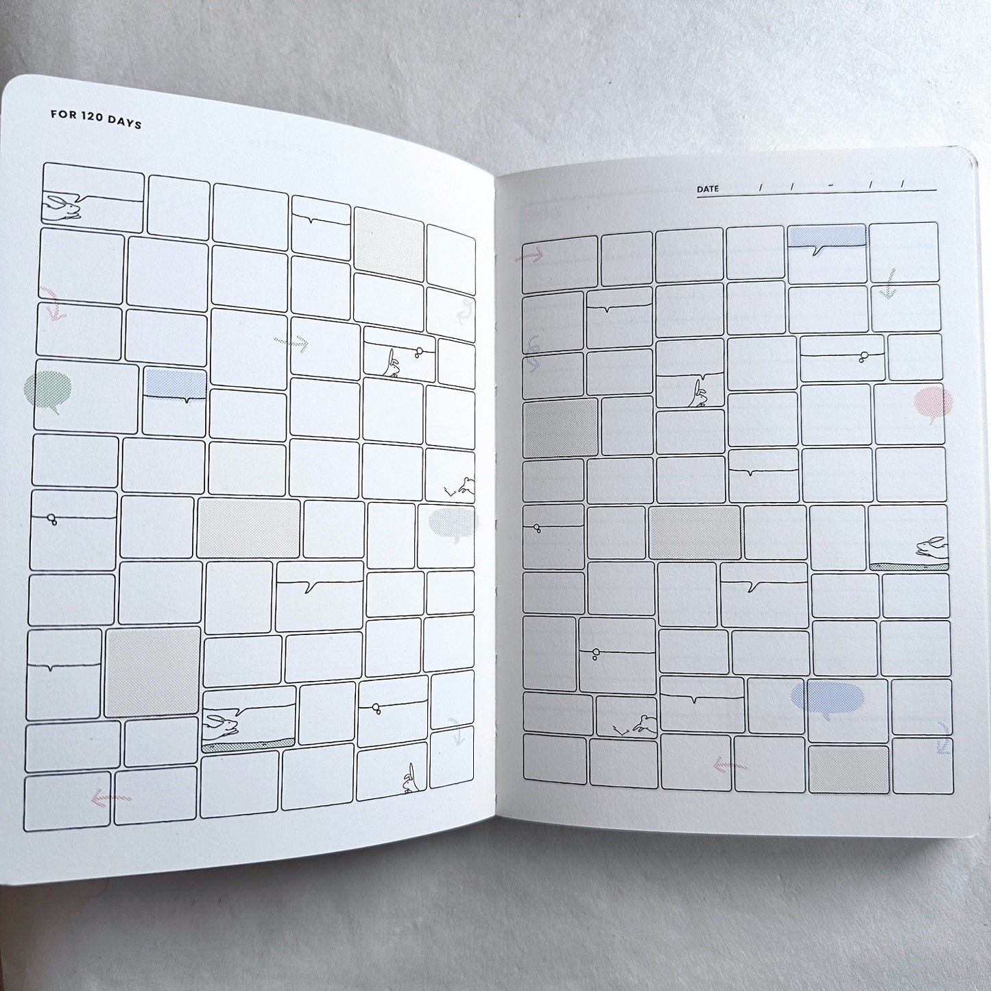 Gongjang - Rabbit Jump Journal - 120-day goal setting & progress