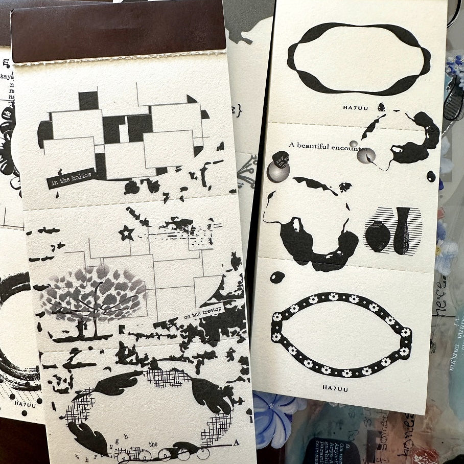 Ha7uu Studio - paper ephemera SAMPLER