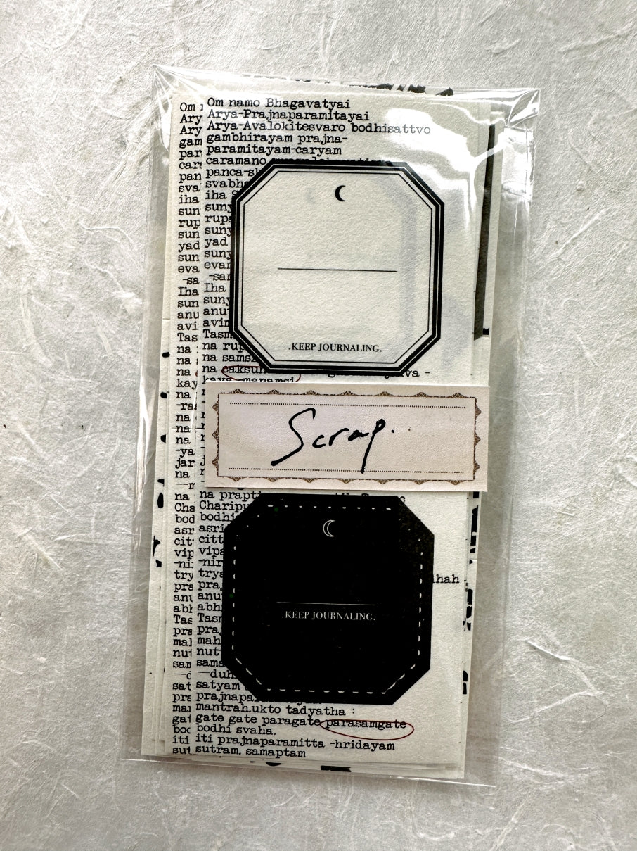 Ha7uu Studio - paper ephemera SAMPLER