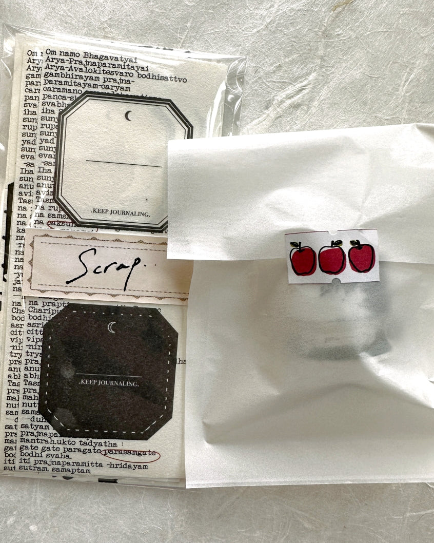 Ha7uu Studio - paper ephemera SAMPLER