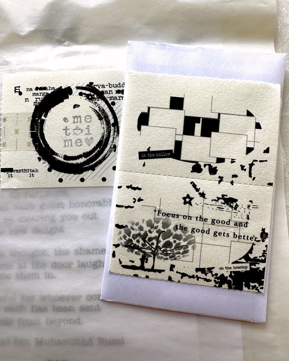 Ha7uu Studio - paper ephemera SAMPLER