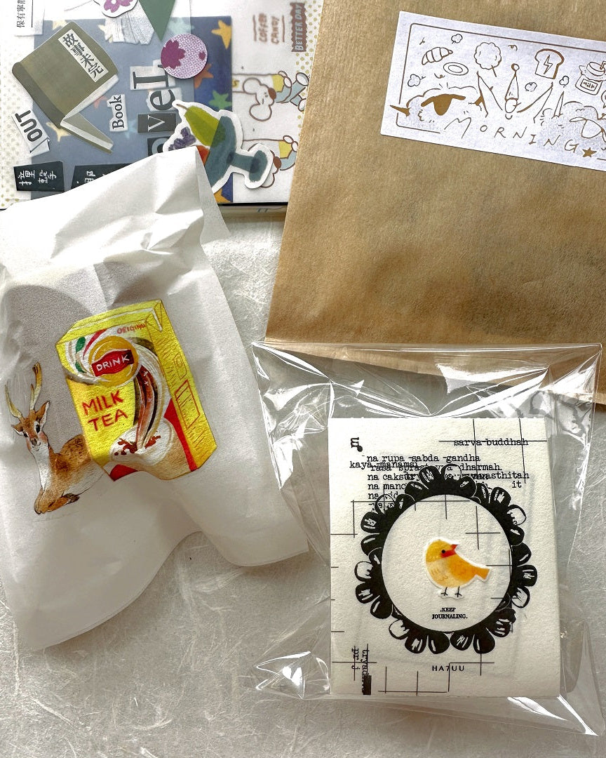 Ha7uu Studio - paper ephemera SAMPLER
