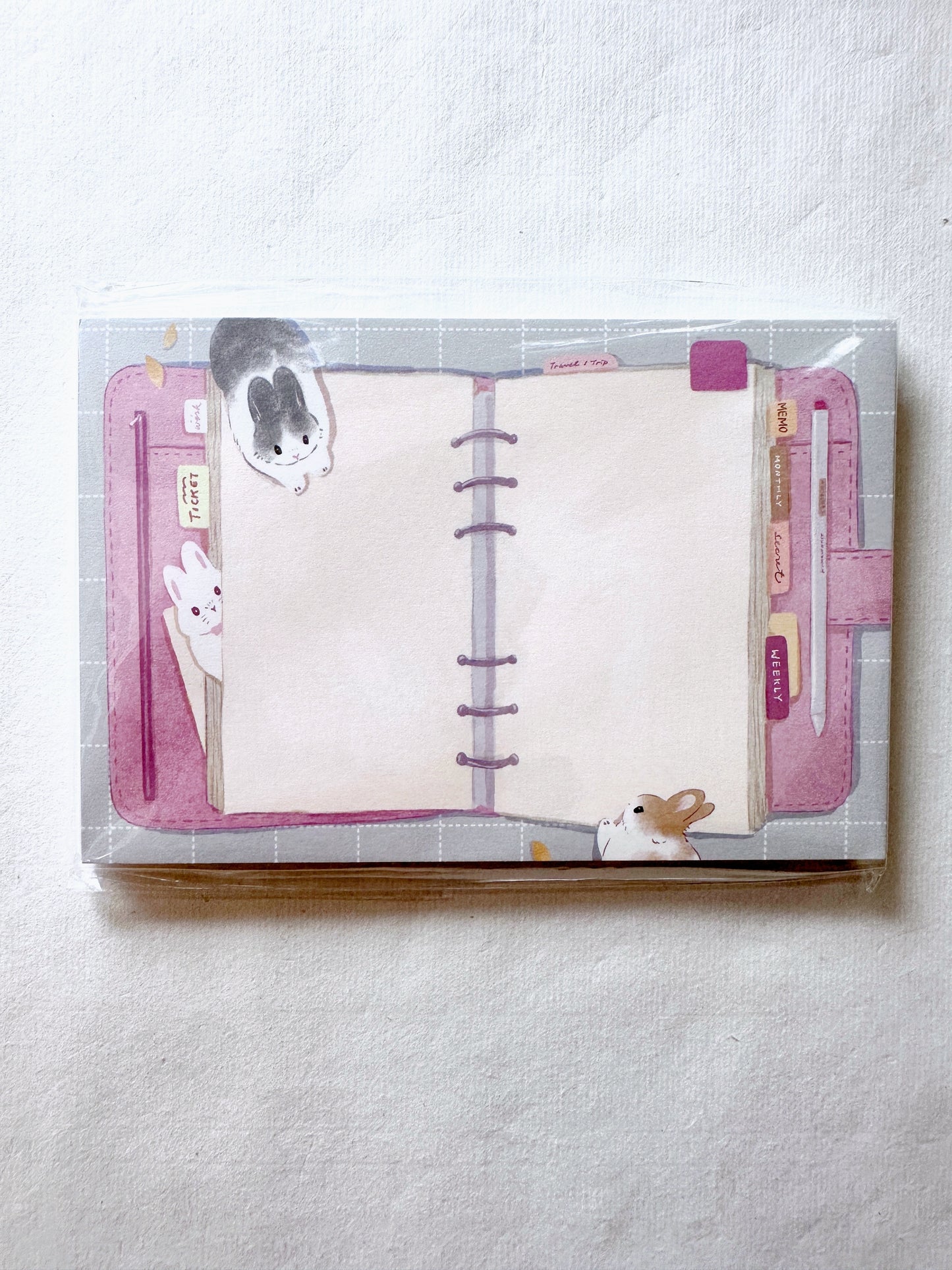 Rabbit's Notebook by KumaYankee - notepad