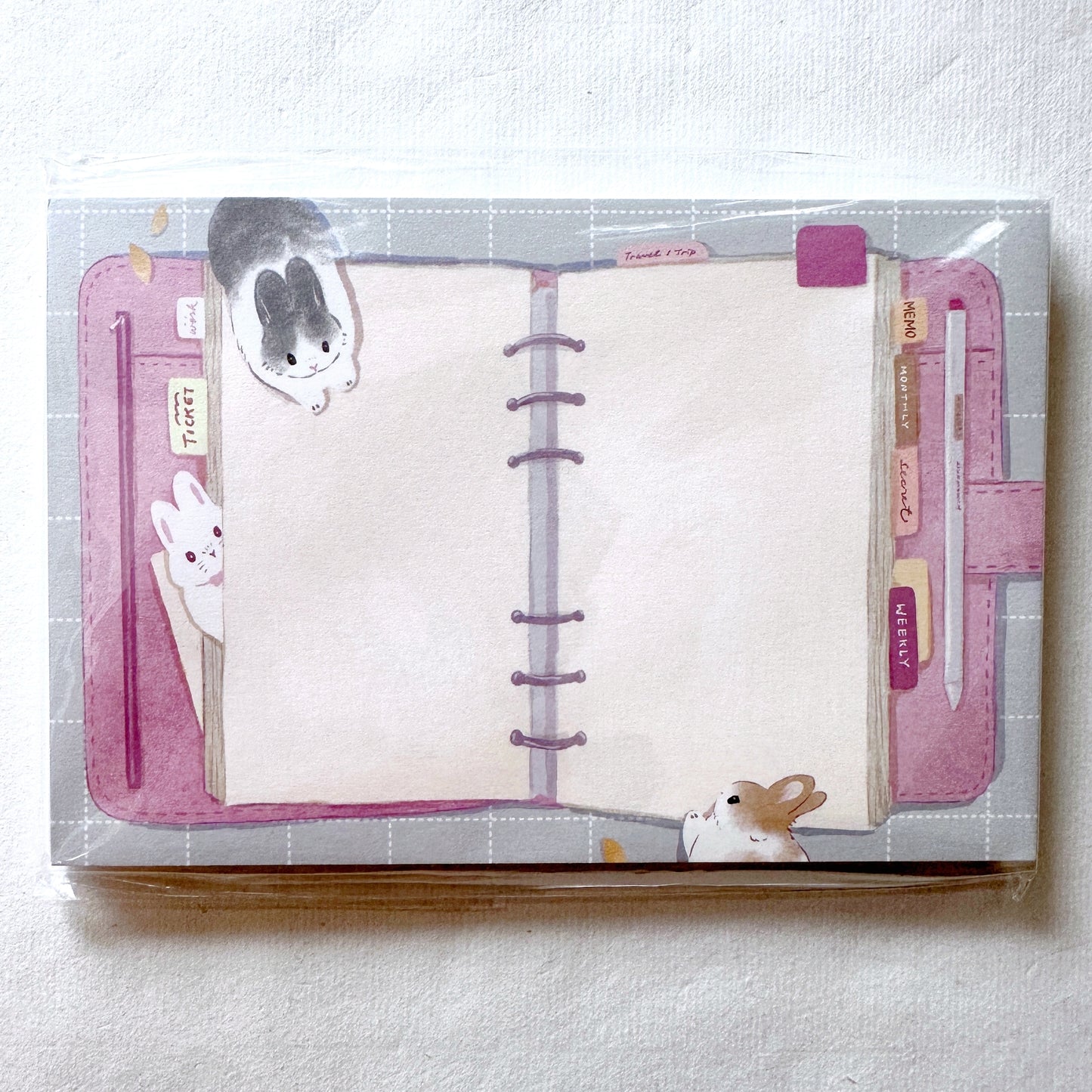Rabbit's Notebook by KumaYankee - notepad