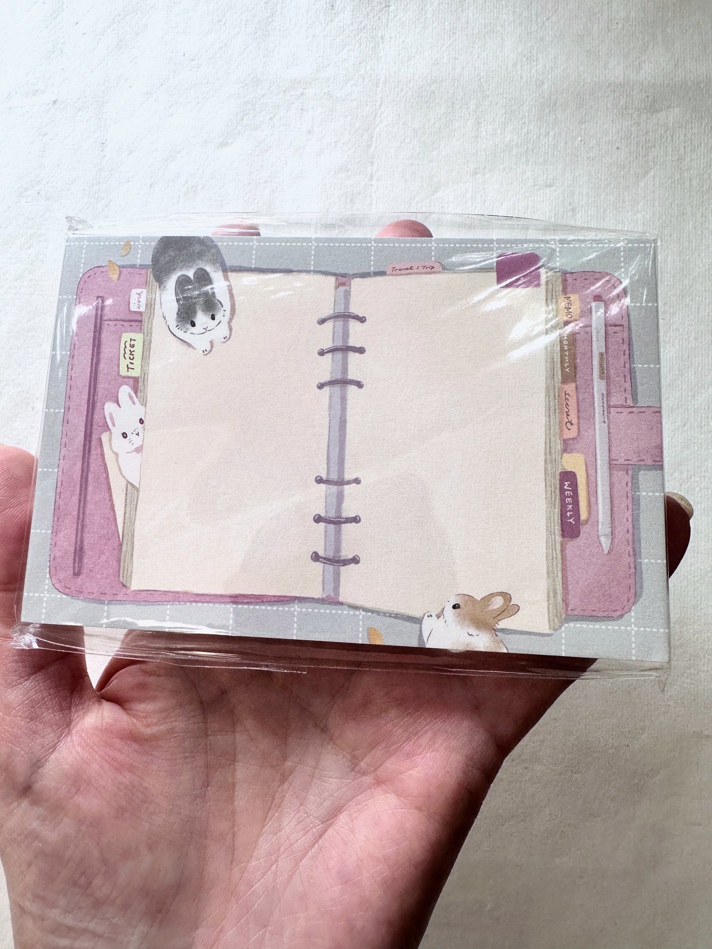 Rabbit's Notebook by KumaYankee - notepad