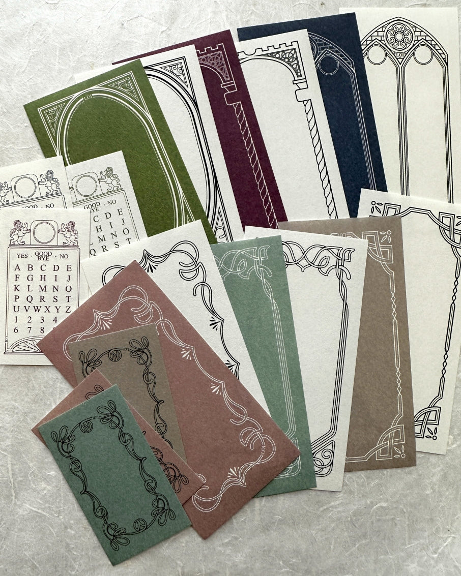 Loidesign - Note series paper ephemera SAMPLER (108 pieces)