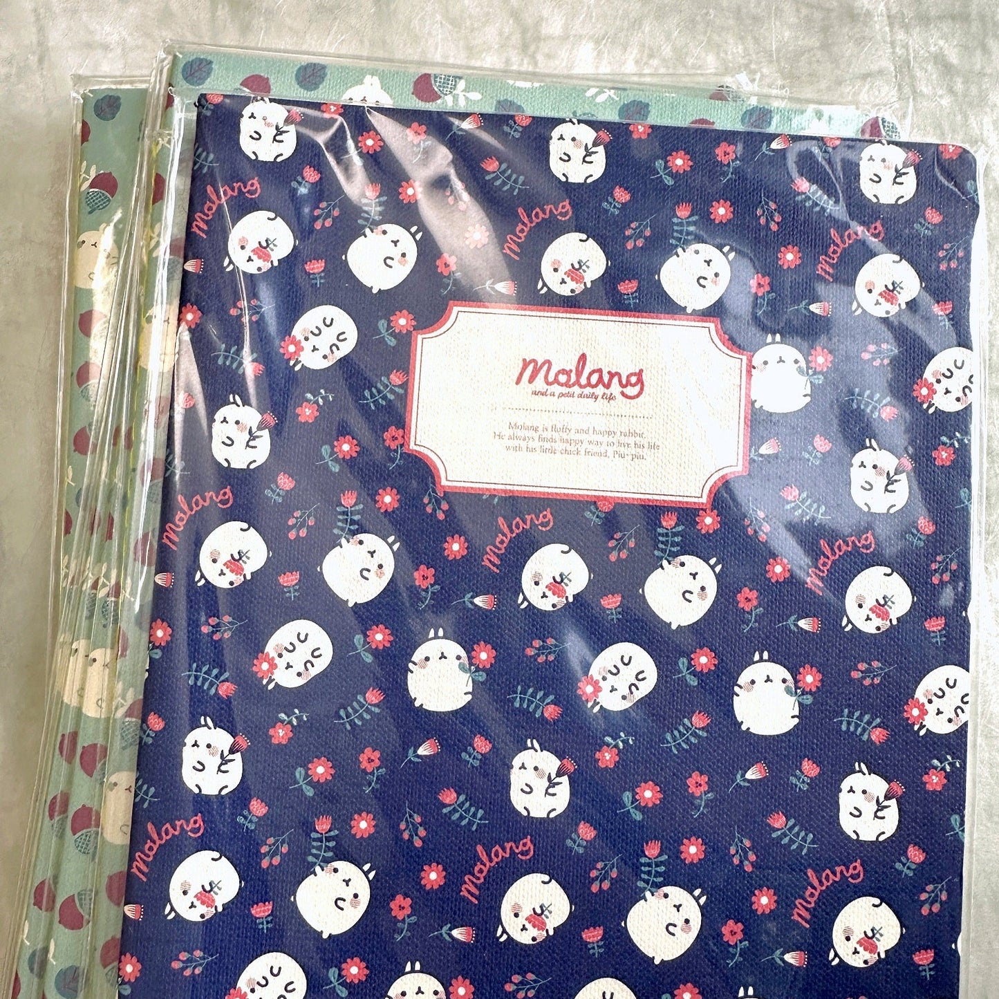 Molang - Daily Life ruled notebooks [New in package]