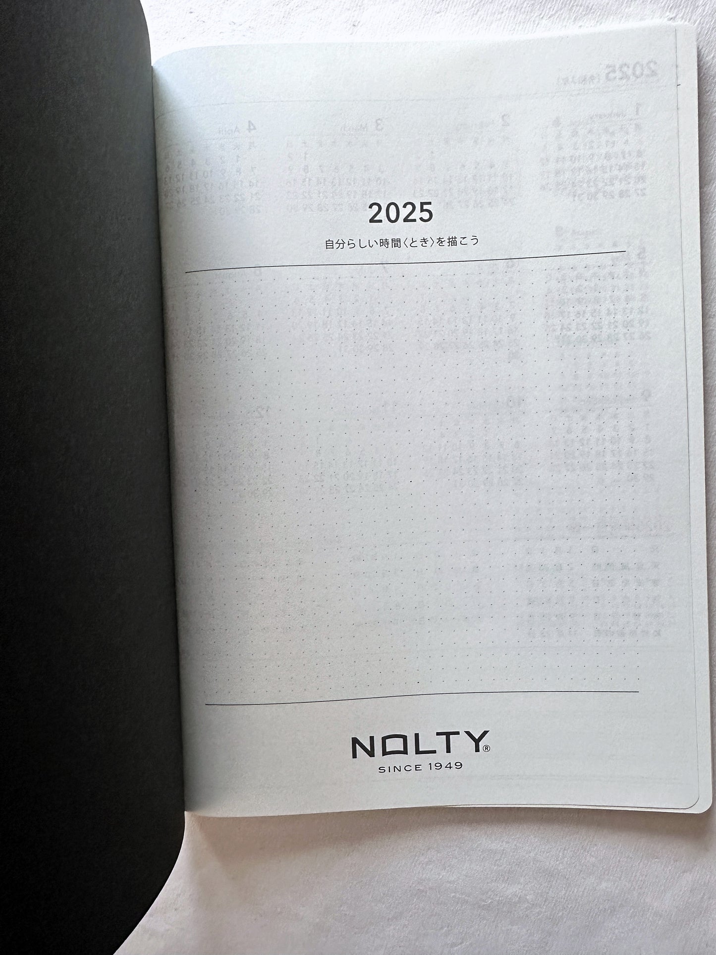 Nolty - A5 Planner No. 6806 Tio, 2-Week Block layout 2025 [CLEARANCE] Note: If you want to try the format before investing in a 2026 edition