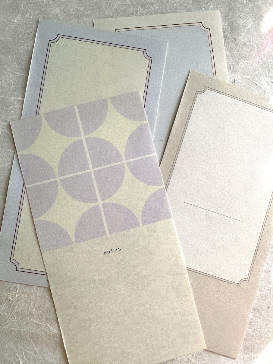 Nyret Design - Note paper ephemera SAMPLER