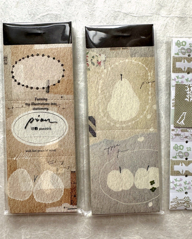 Pion - Vol. 3 perforated memo pads