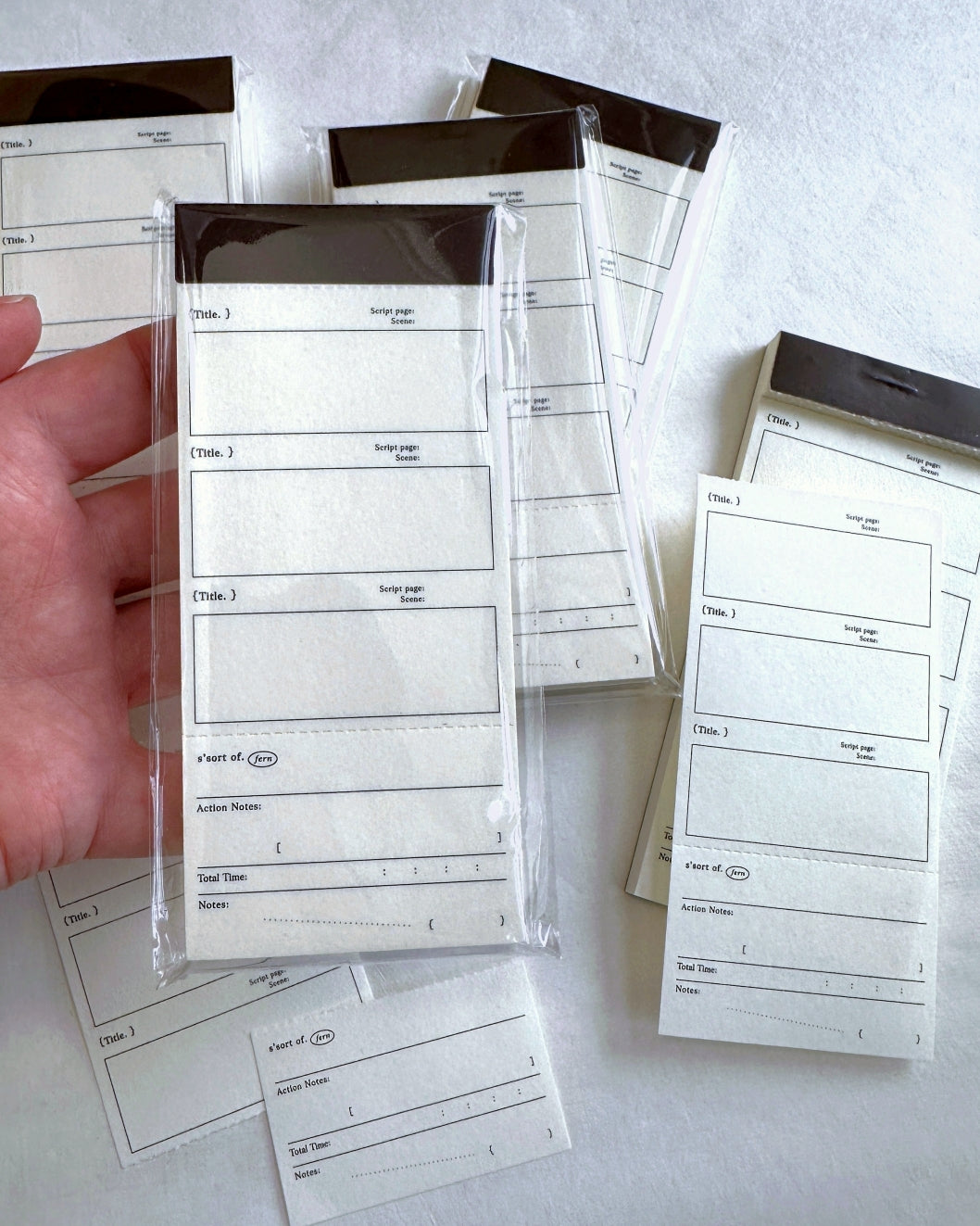 Somesortoffern - Storyboard perforated notepad