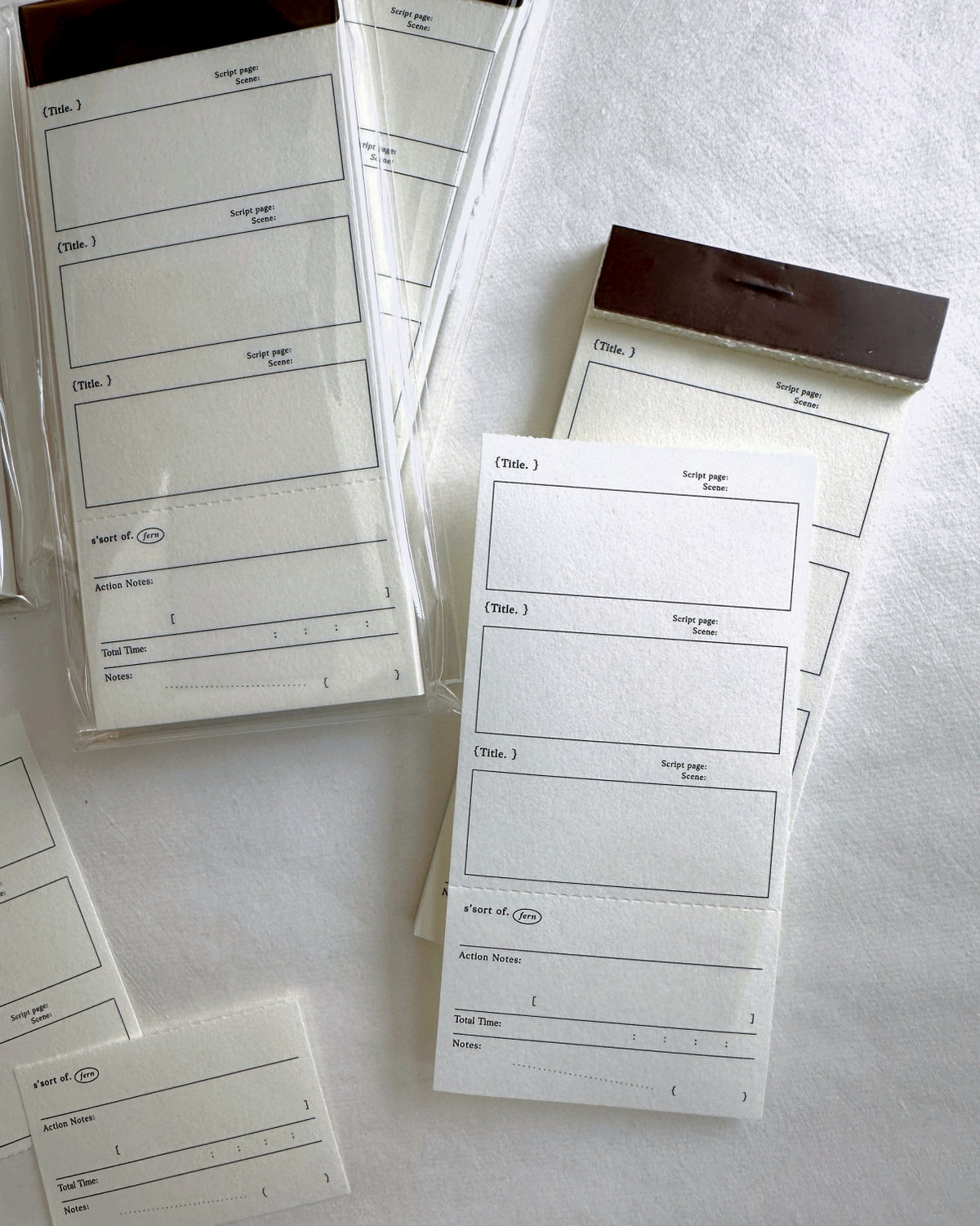 Somesortoffern - Storyboard perforated notepad