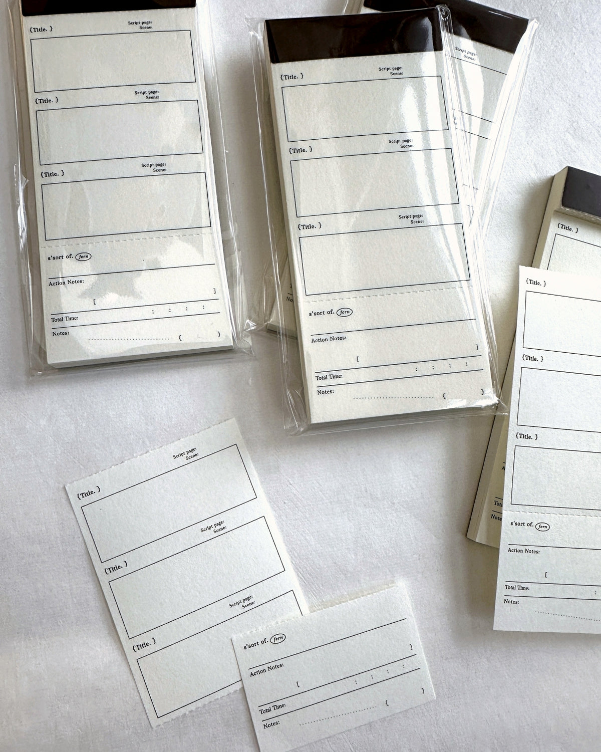 Somesortoffern - Storyboard perforated notepad