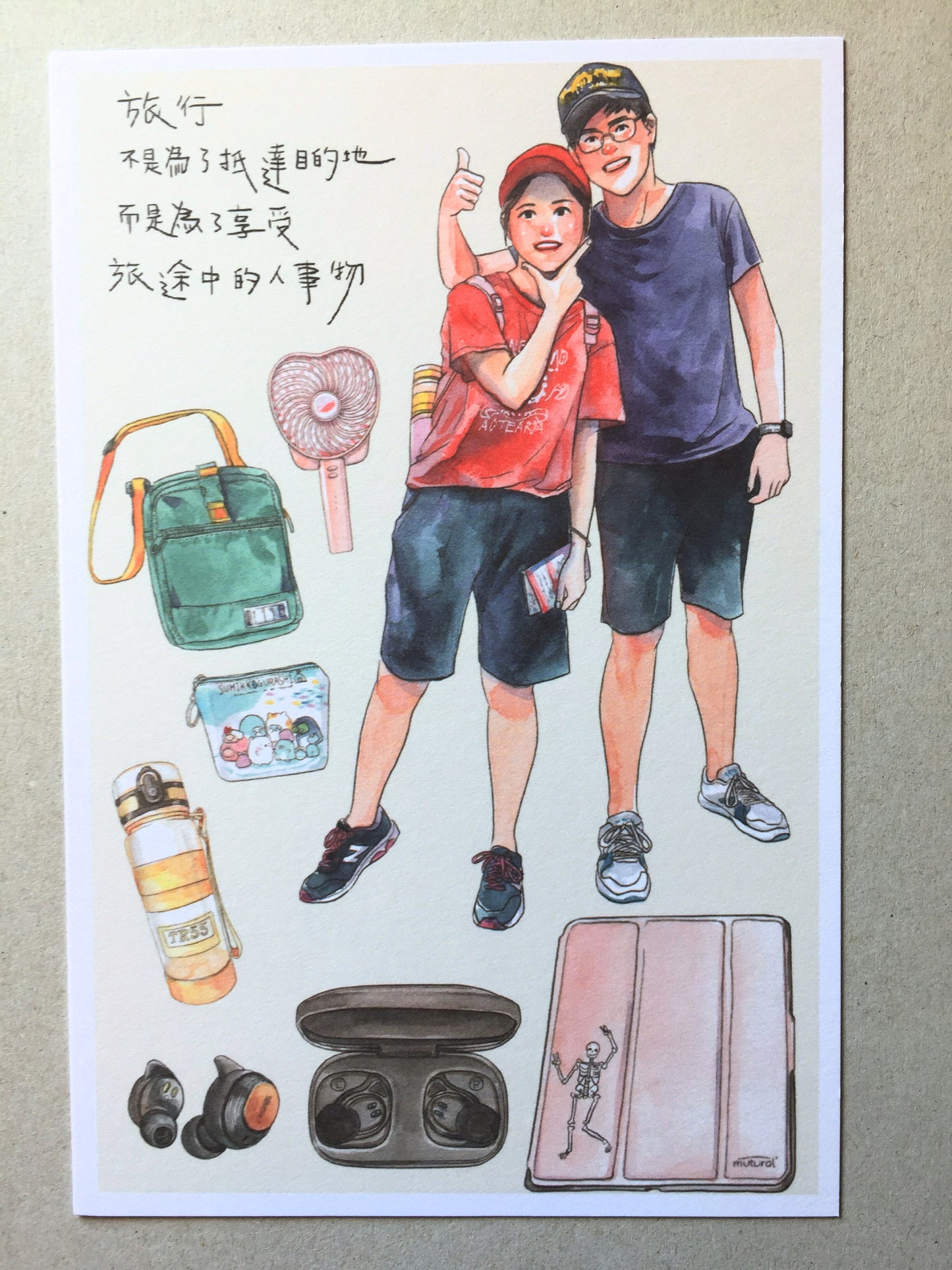 Monchiichen - Travel series postcards | Destash items [New/Unused]