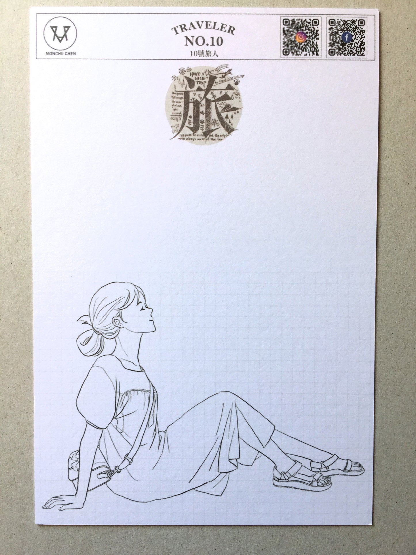Monchiichen - Travel series postcards | Destash items [New/Unused]