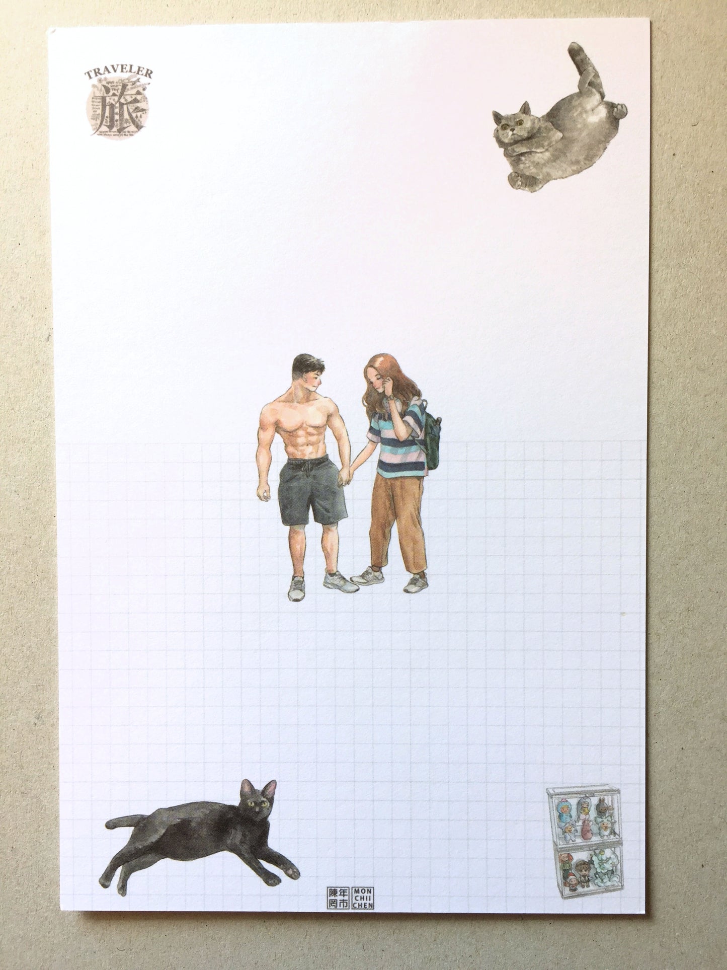 Monchiichen - Travel series postcards | Destash items [New/Unused]