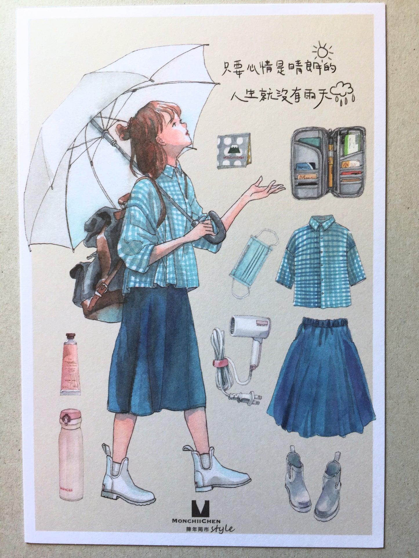 Monchiichen - Travel series postcards | Destash items [New/Unused]
