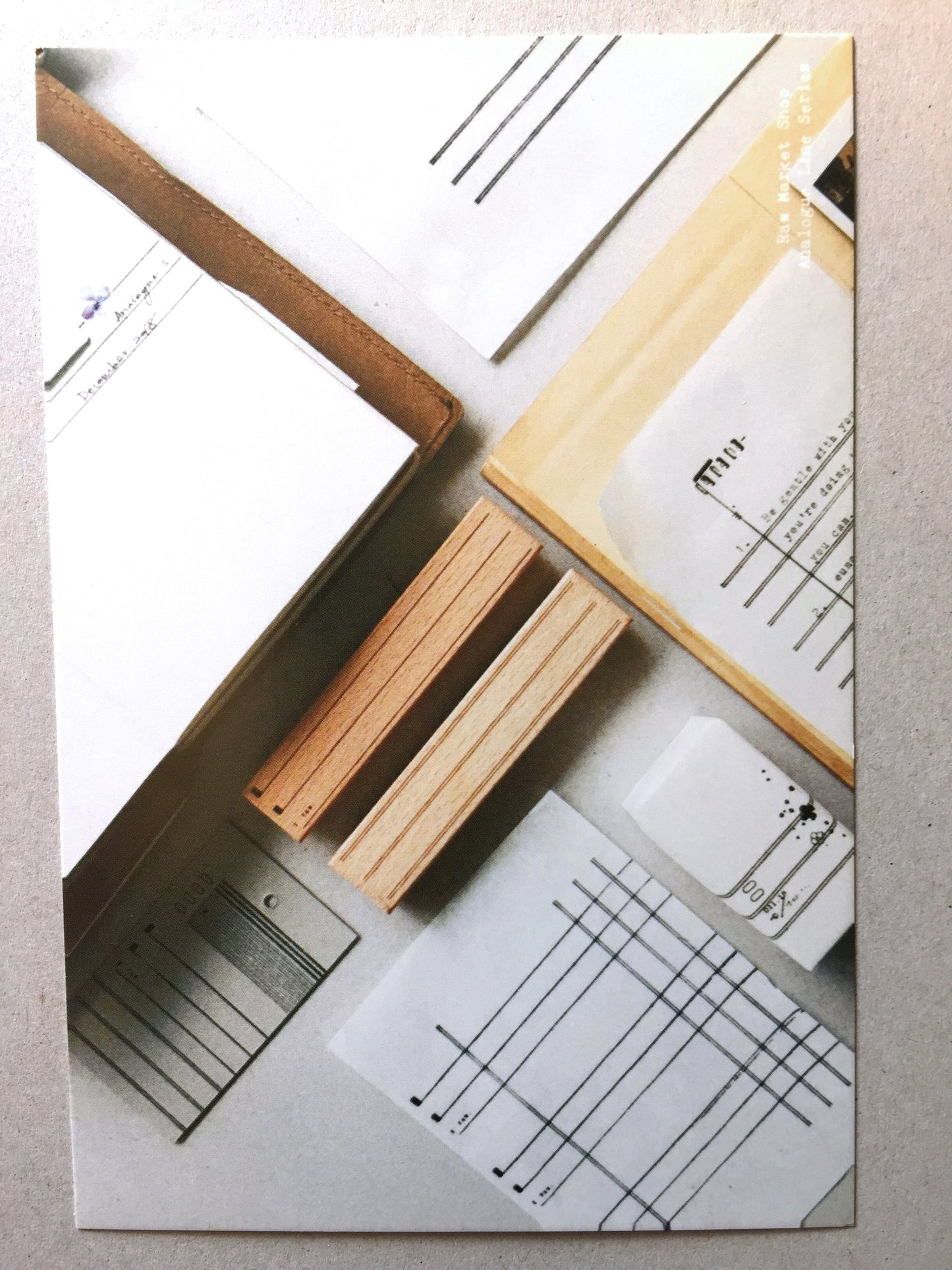 Raw Market Shop - promotional postcards [Like new]