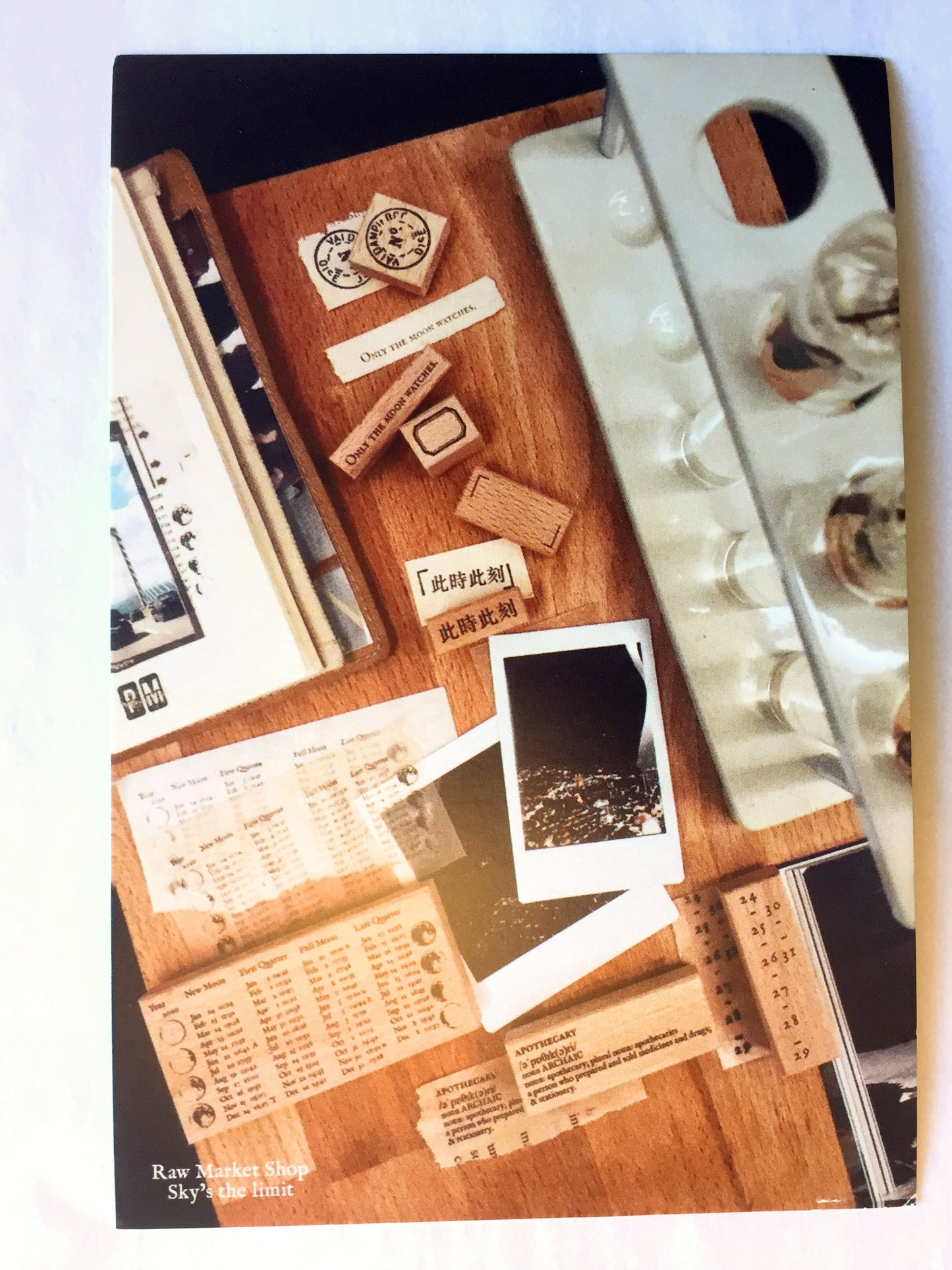 Raw Market Shop - promotional postcards [Like new]