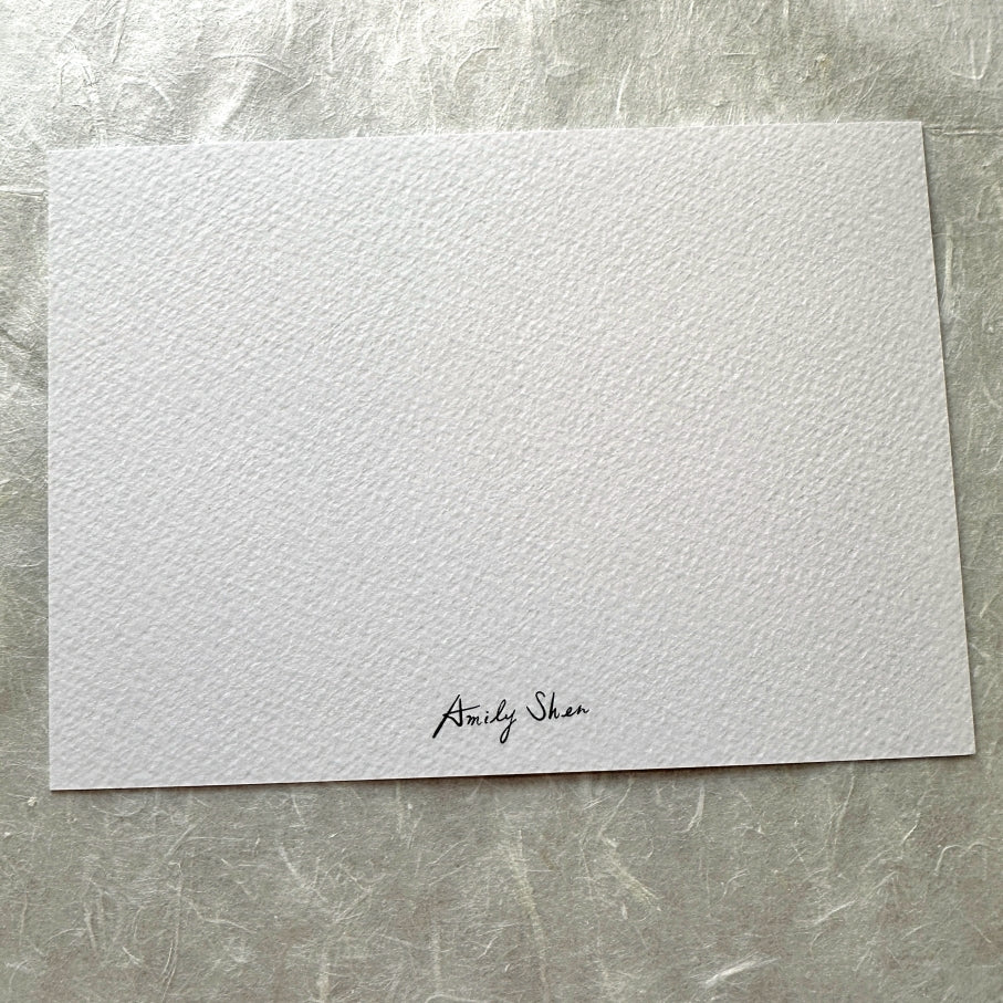 Amily Shen - cat illustration postcards