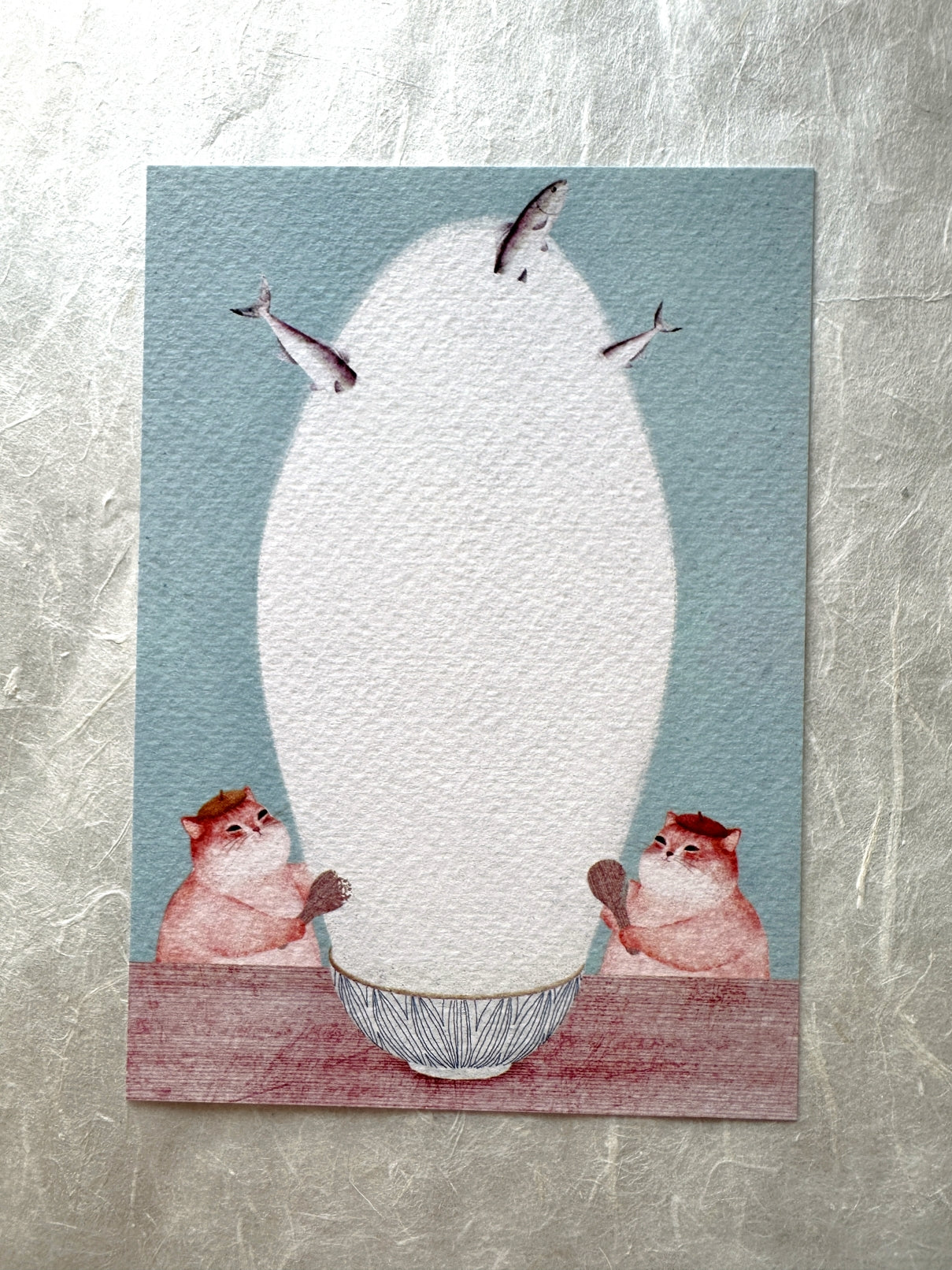 Amily Shen - cat illustration postcards
