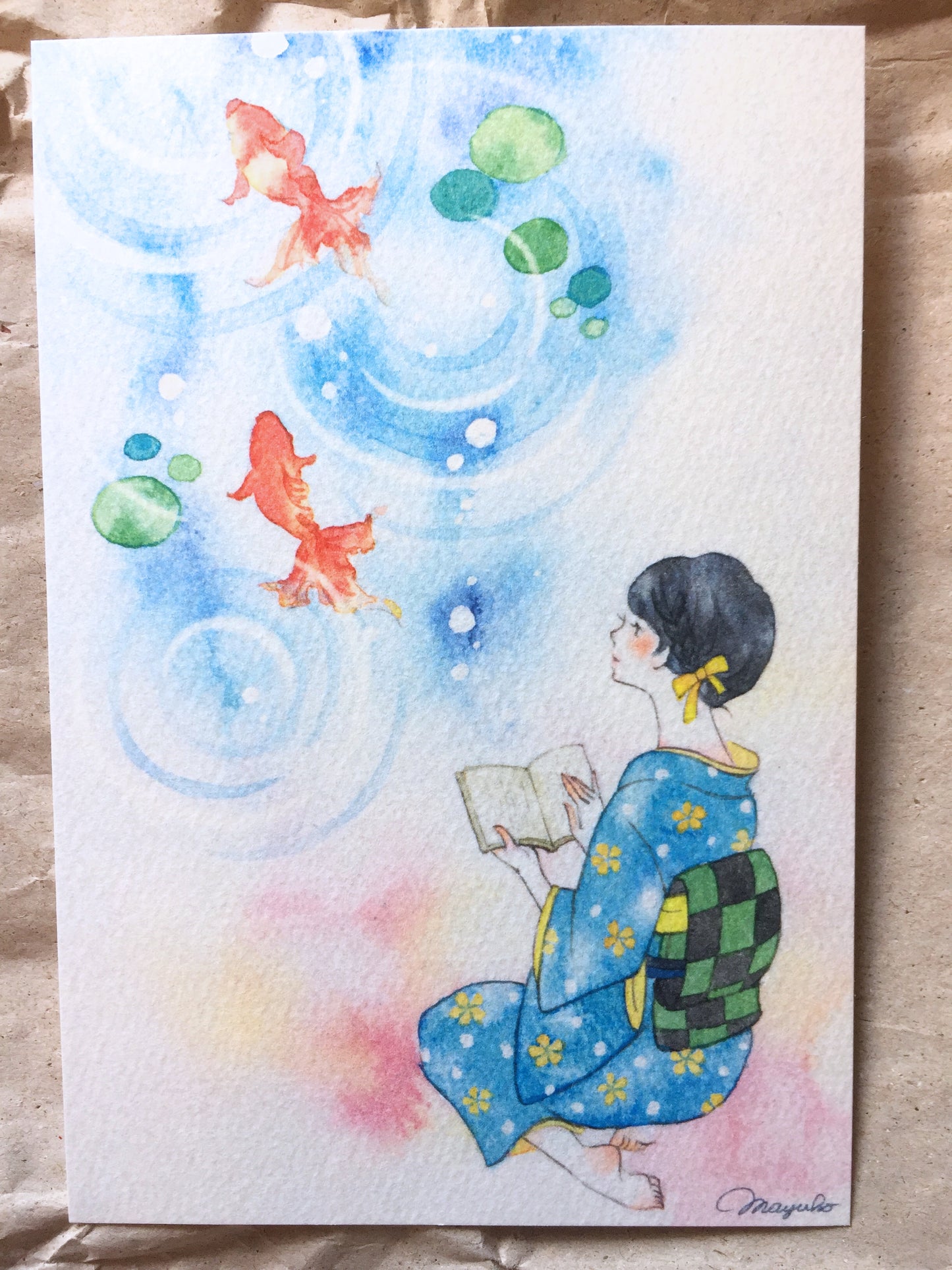 Mayuko Ogura - Japanese girl postcards | Destash items [New]