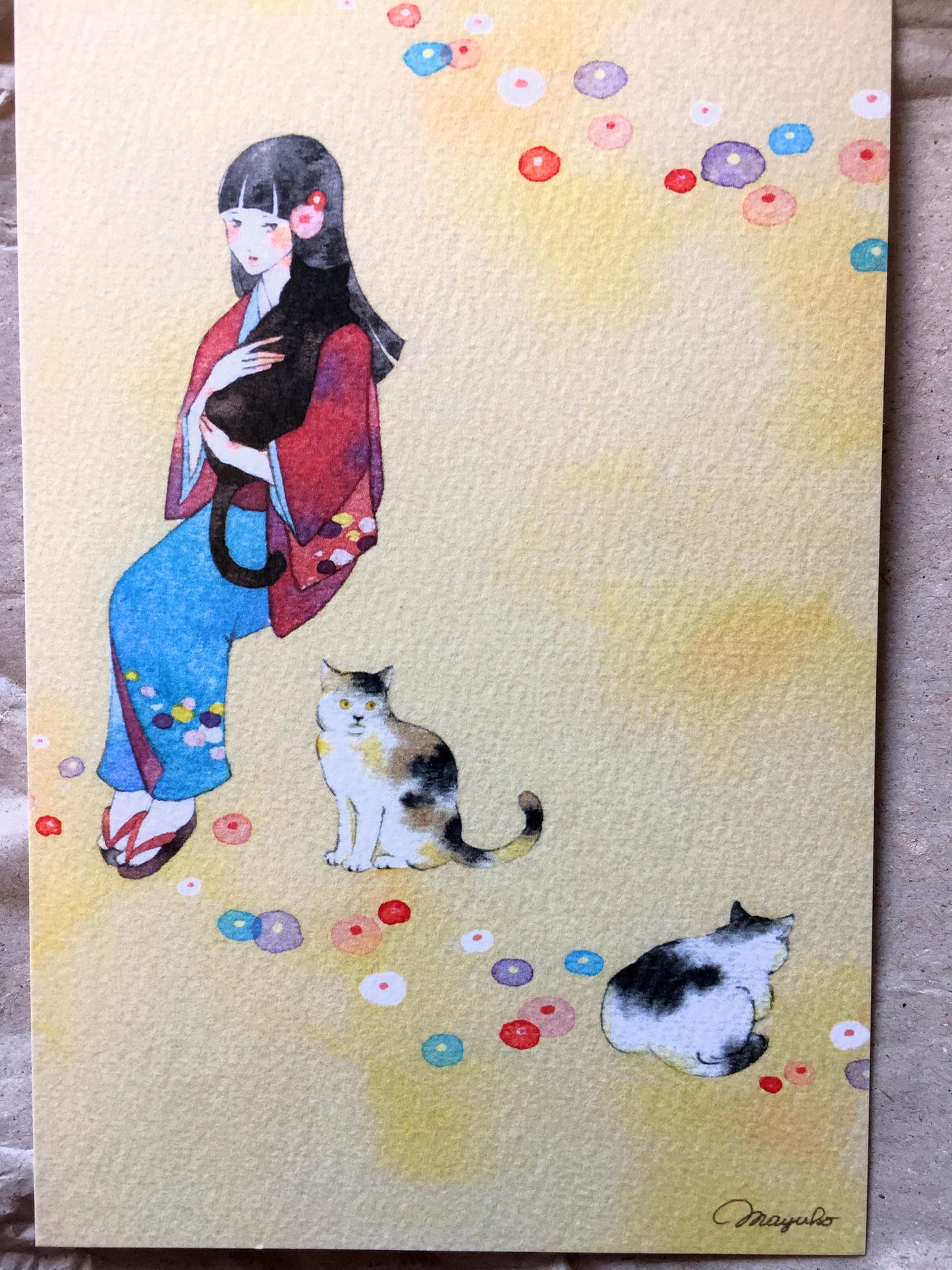 Mayuko Ogura - Japanese girl postcards | Destash items [New]