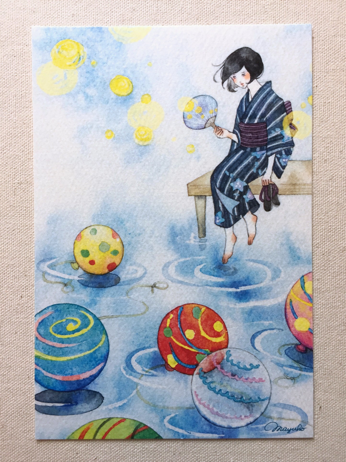 Mayuko Ogura - Japanese girl postcards | Destash items [New]