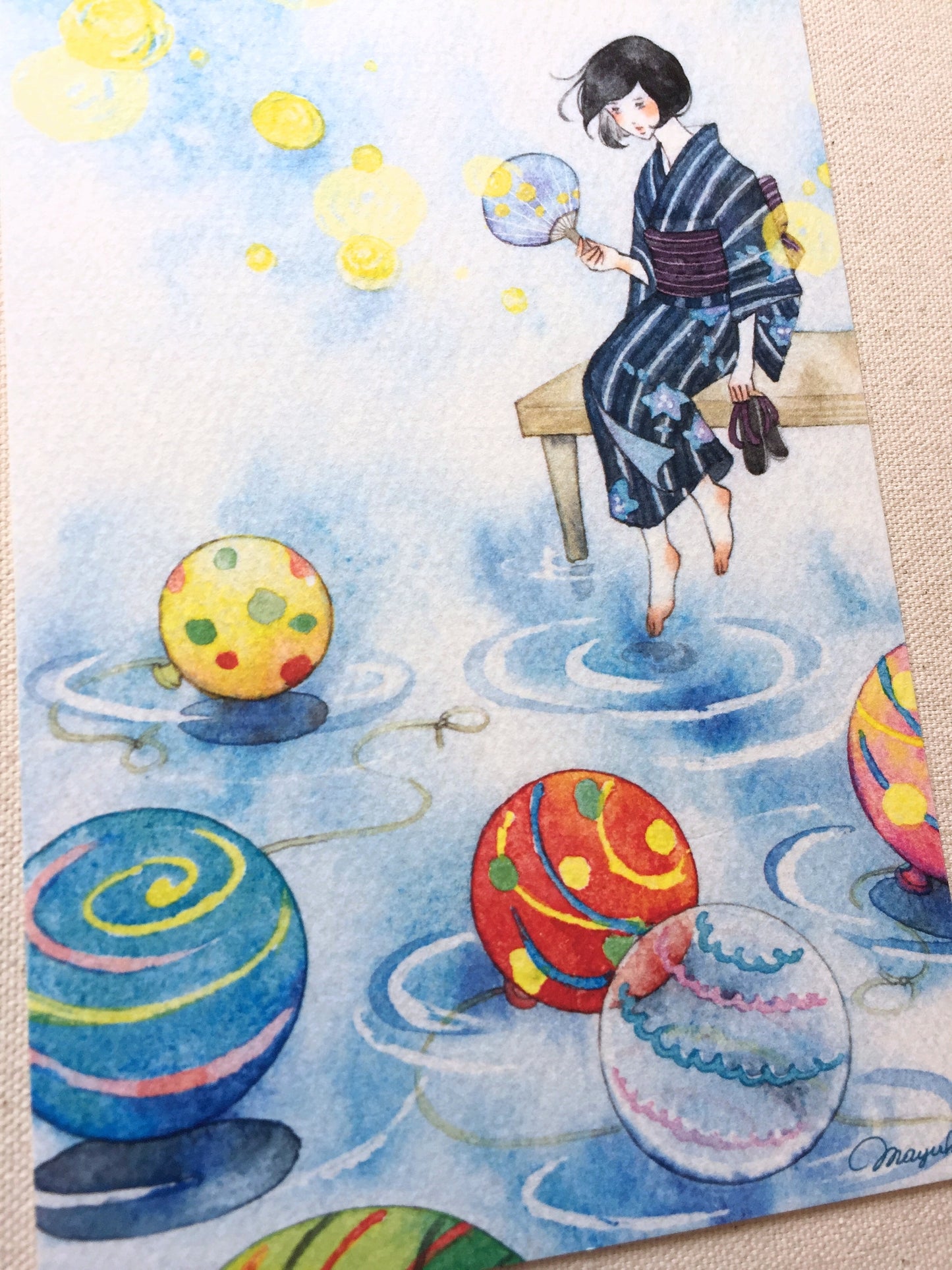 Mayuko Ogura - Japanese girl postcards | Destash items [New]