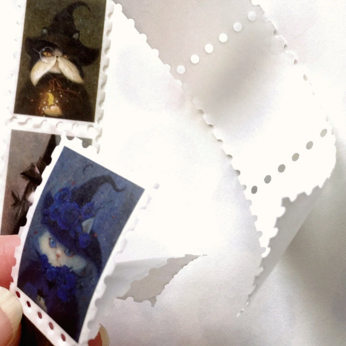Phoenix Chan - Wicked stamp-style washi tape SAMPLES