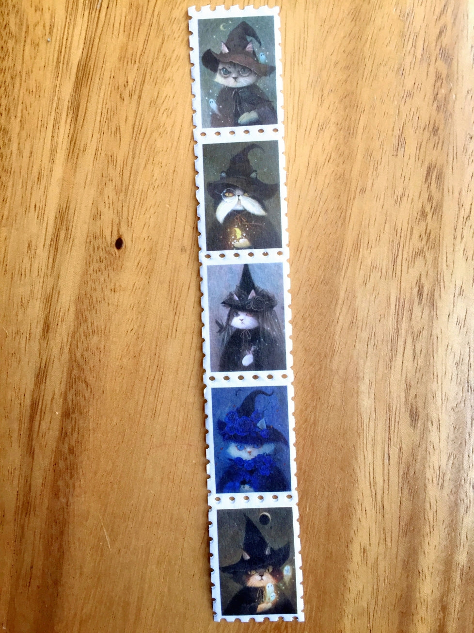 Phoenix Chan - Wicked stamp-style washi tape SAMPLES