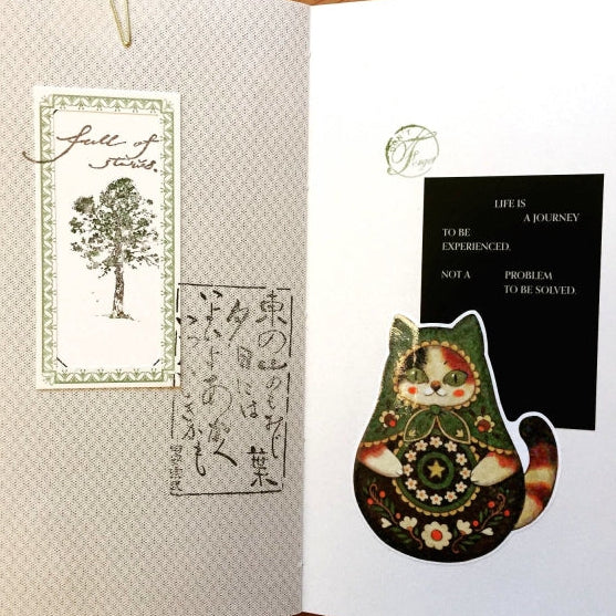 Phoenix Chan - Wicked stamp-style washi tape SAMPLES