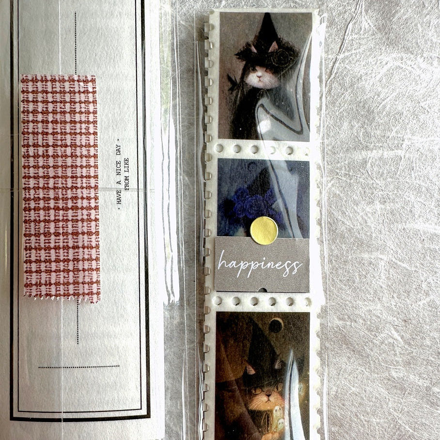 Phoenix Chan - Wicked stamp-style washi tape SAMPLES