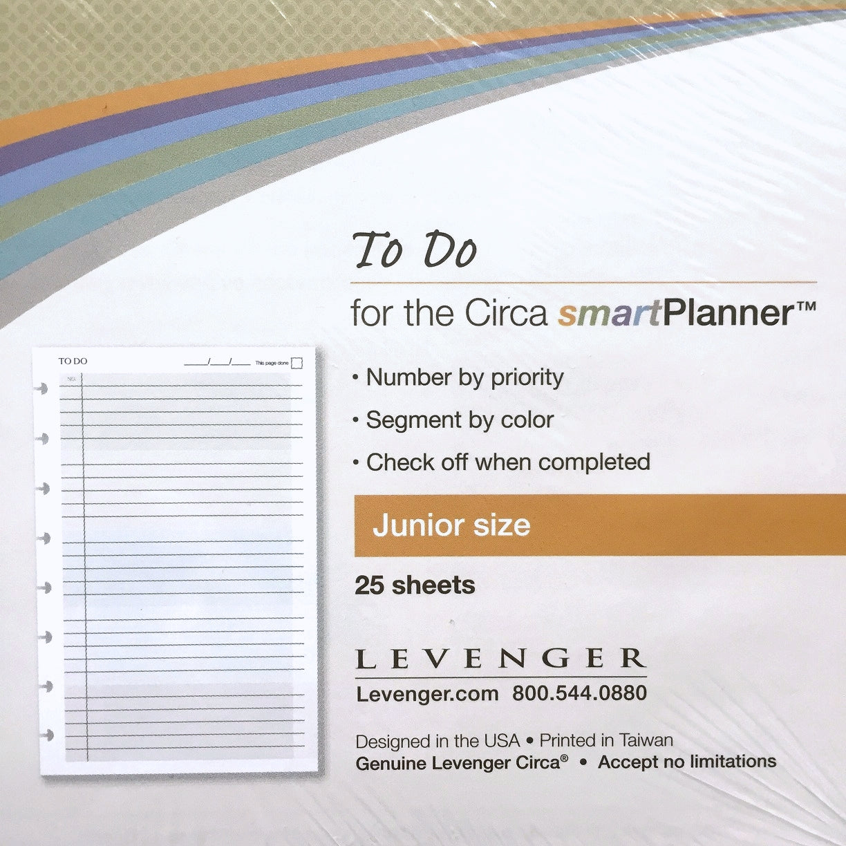 Levenger - Circa Jr. smartPlanner A5 Inserts [New in package]