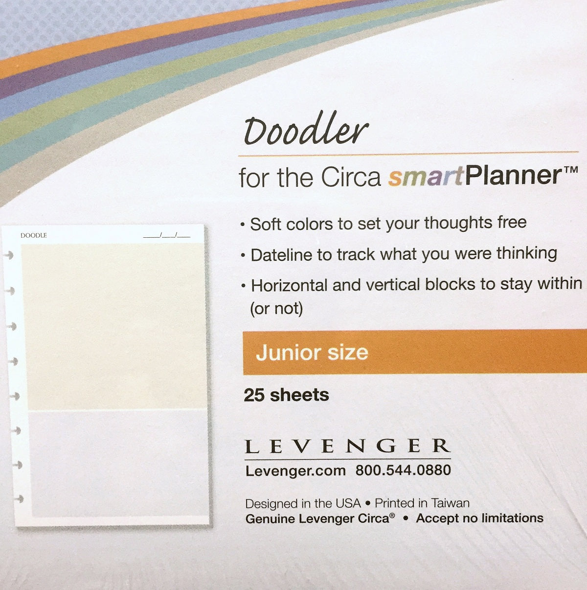 Levenger - Circa Jr. smartPlanner A5 Inserts [New in package]