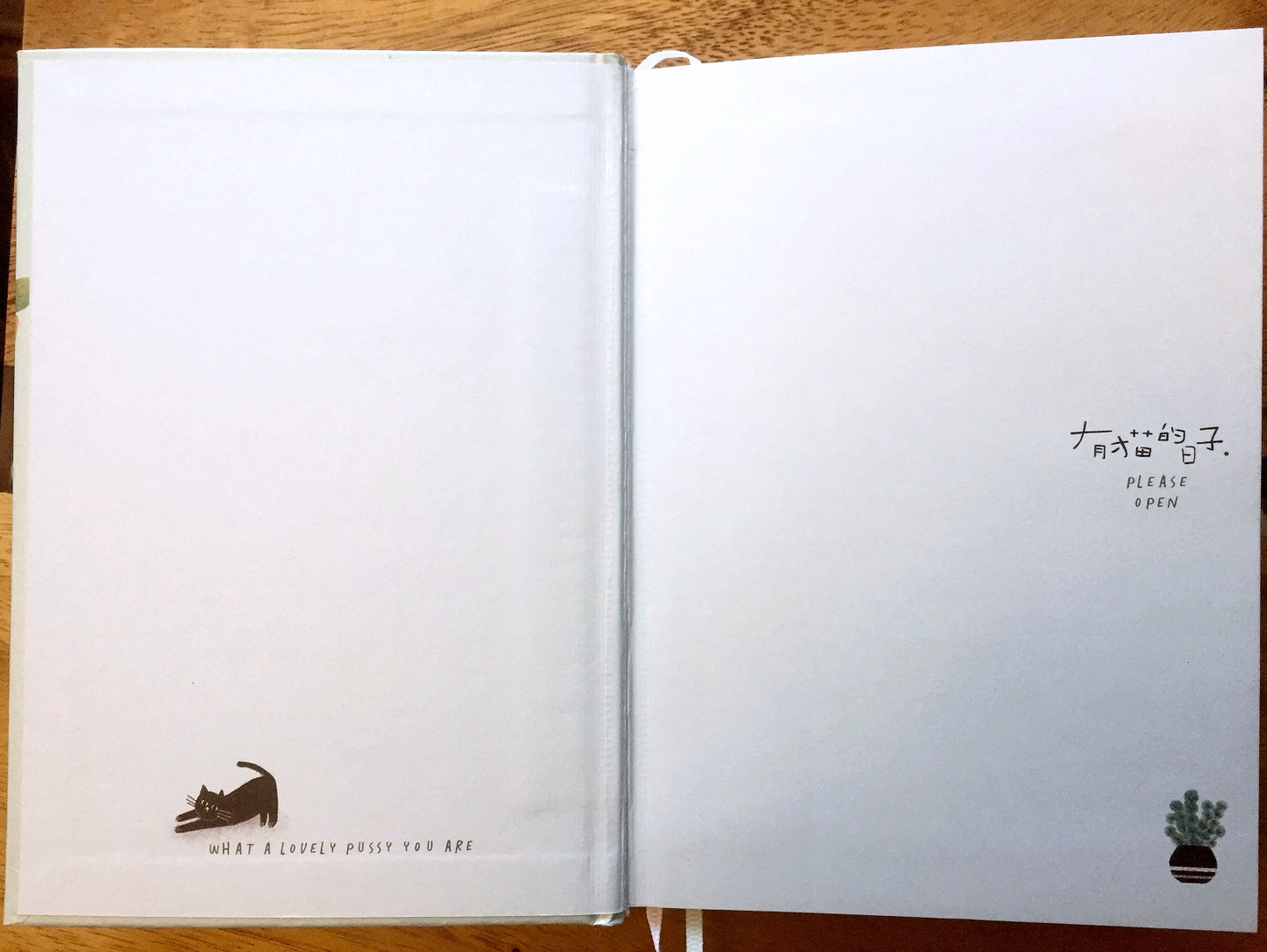 Home Is Where the Cat Is - Undated diary, with pop-up cat index tabs | Destash item [Like New]